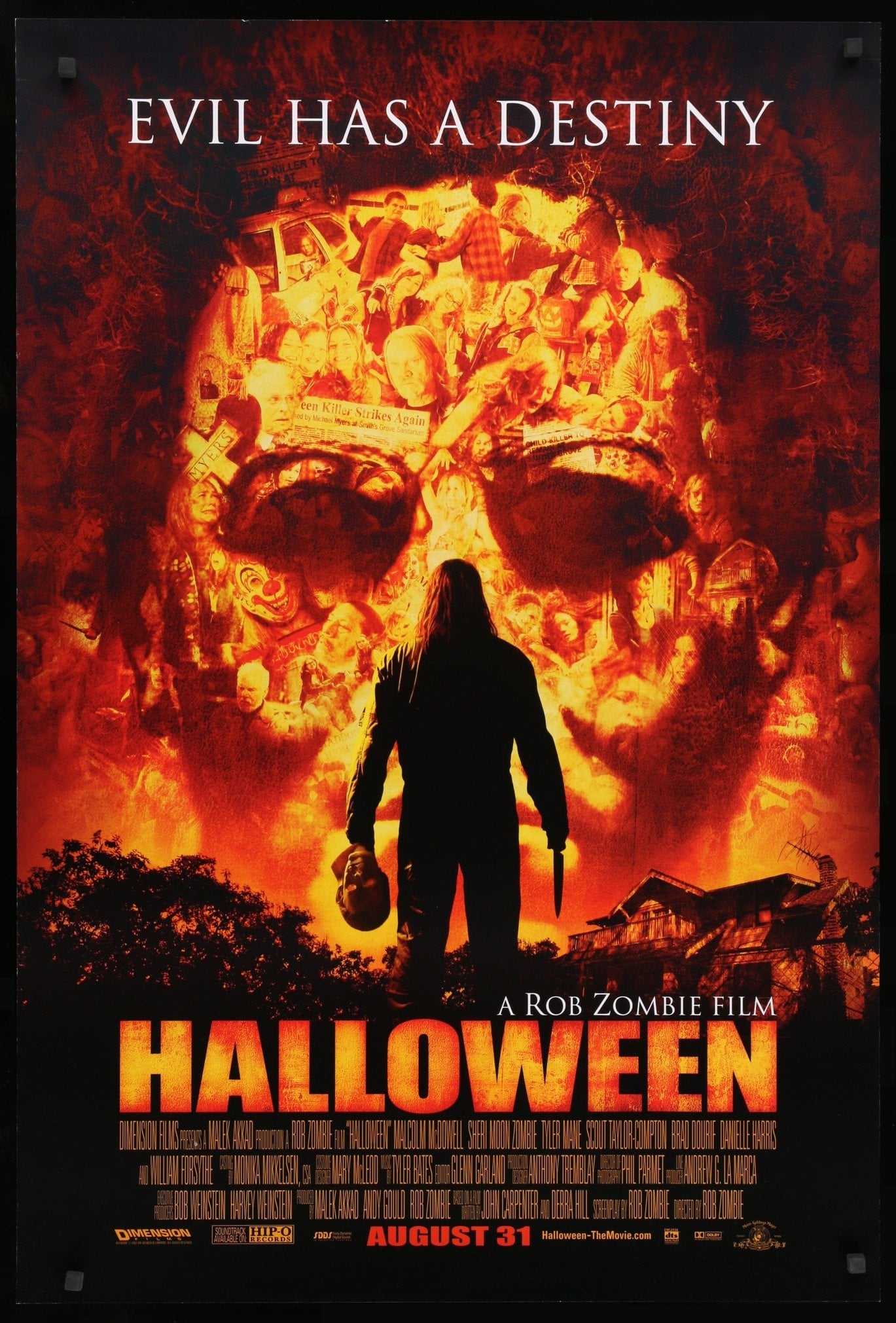 Halloween (2007) original movie poster for sale at Originalfilmart