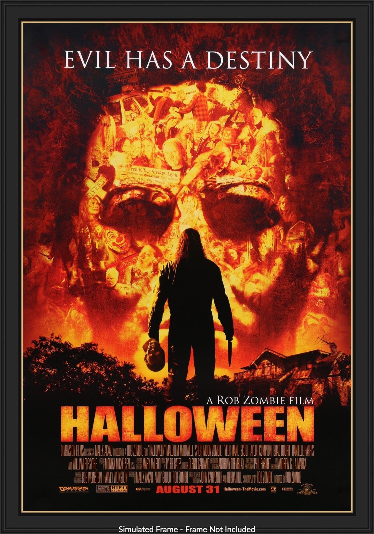 Halloween (2007) original movie poster for sale at Originalfilmart