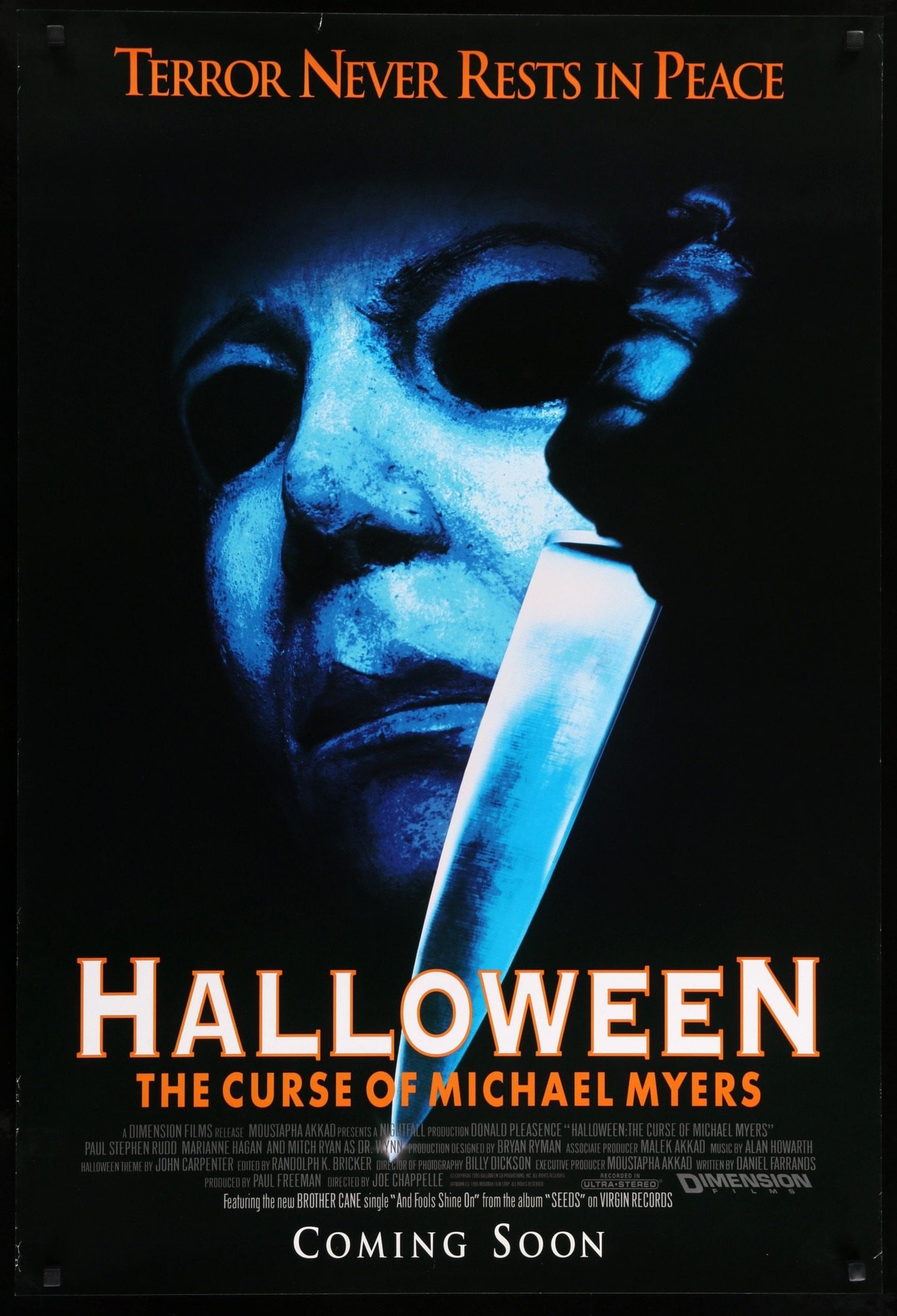 Halloween 6: The Curse of Michael Myers (1995) original movie poster for sale at Originalfilmart