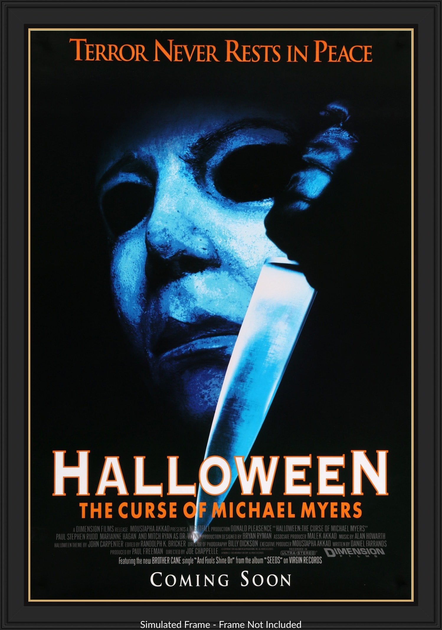 Halloween 6: The Curse of Michael Myers (1995) original movie poster for sale at Originalfilmart