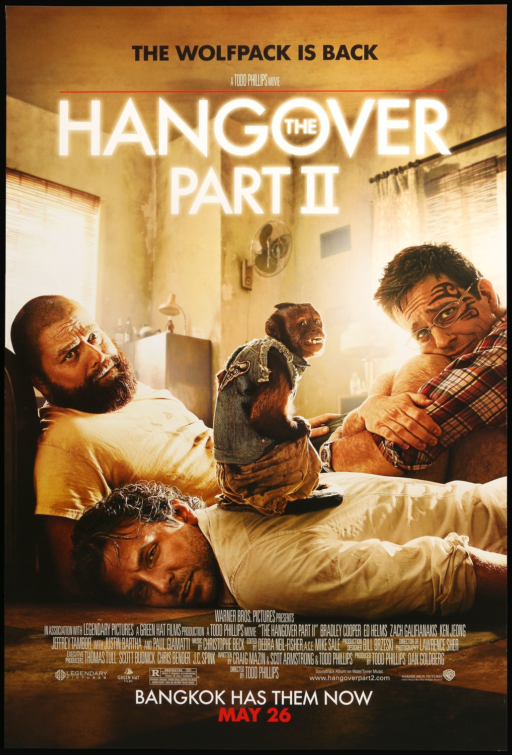 Hangover Part 2 (2011) original movie poster for sale at Originalfilmart