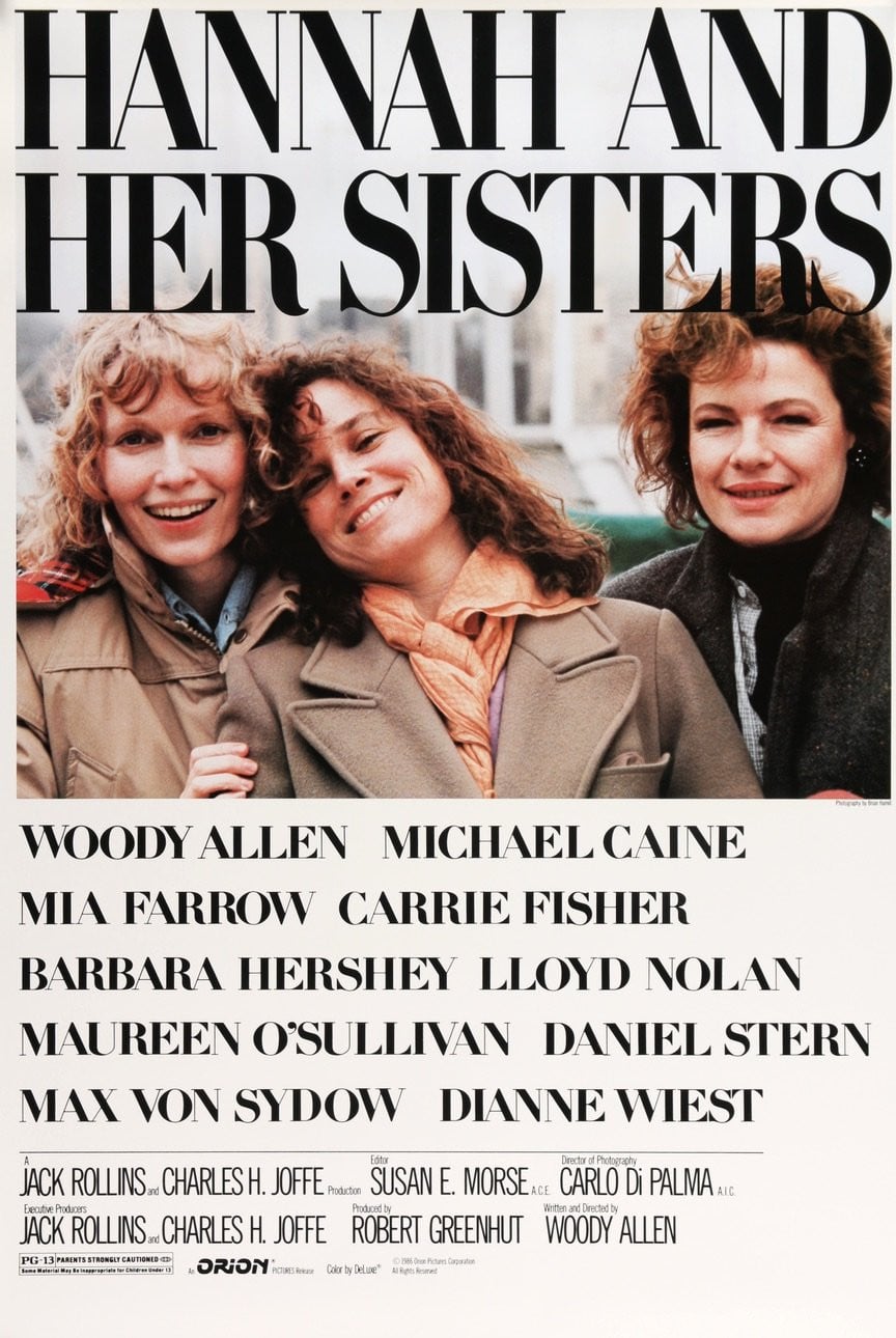 Hannah and Her Sisters (1986) original movie poster for sale at Originalfilmart