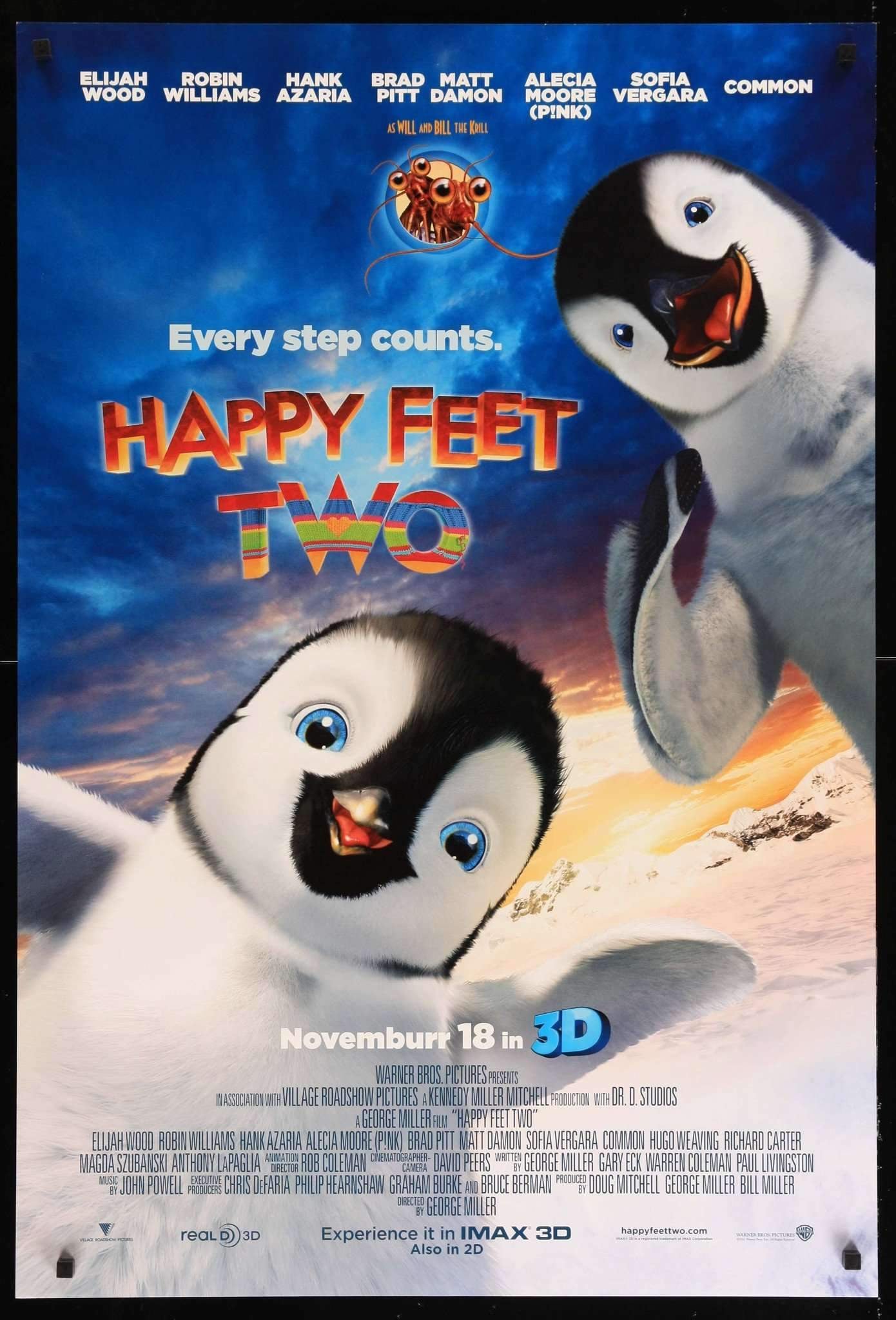 Happy Feet Two (2011) original movie poster for sale at Originalfilmart