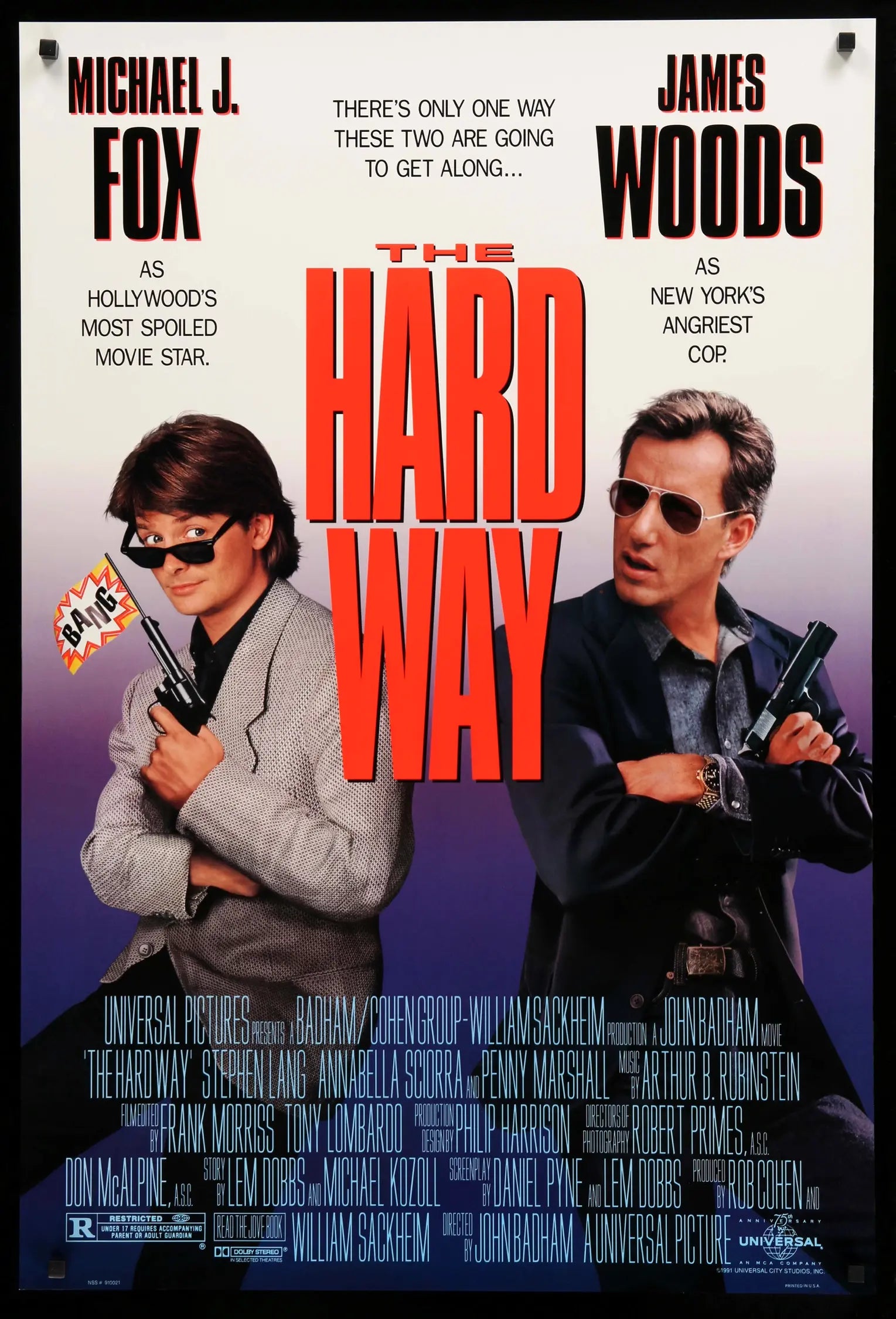 Hard Way (1991) original movie poster for sale at Originalfilmart