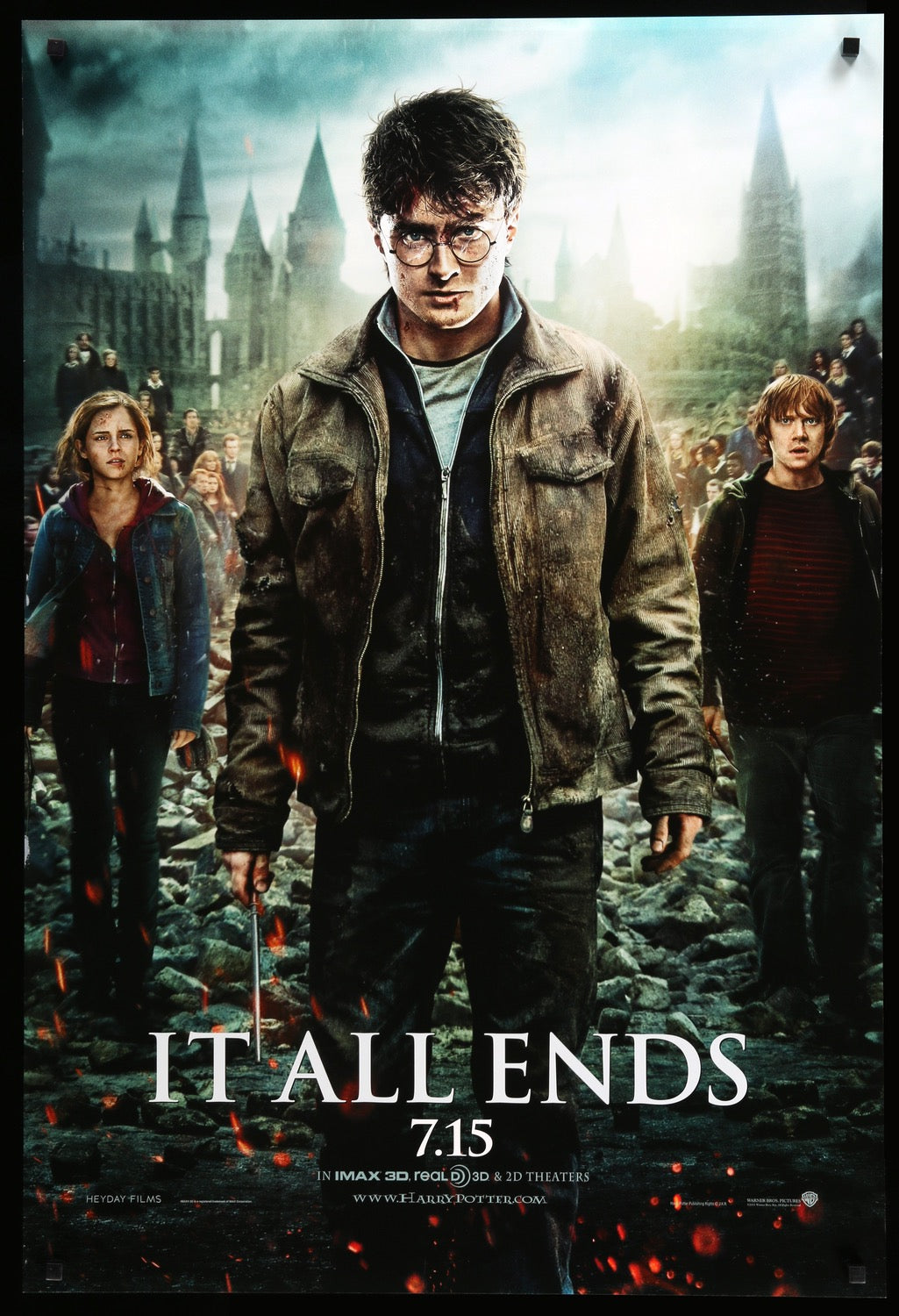 Harry Potter and the Deathly Hallows - Part 2 (2011) original movie poster for sale at Originalfilmart
