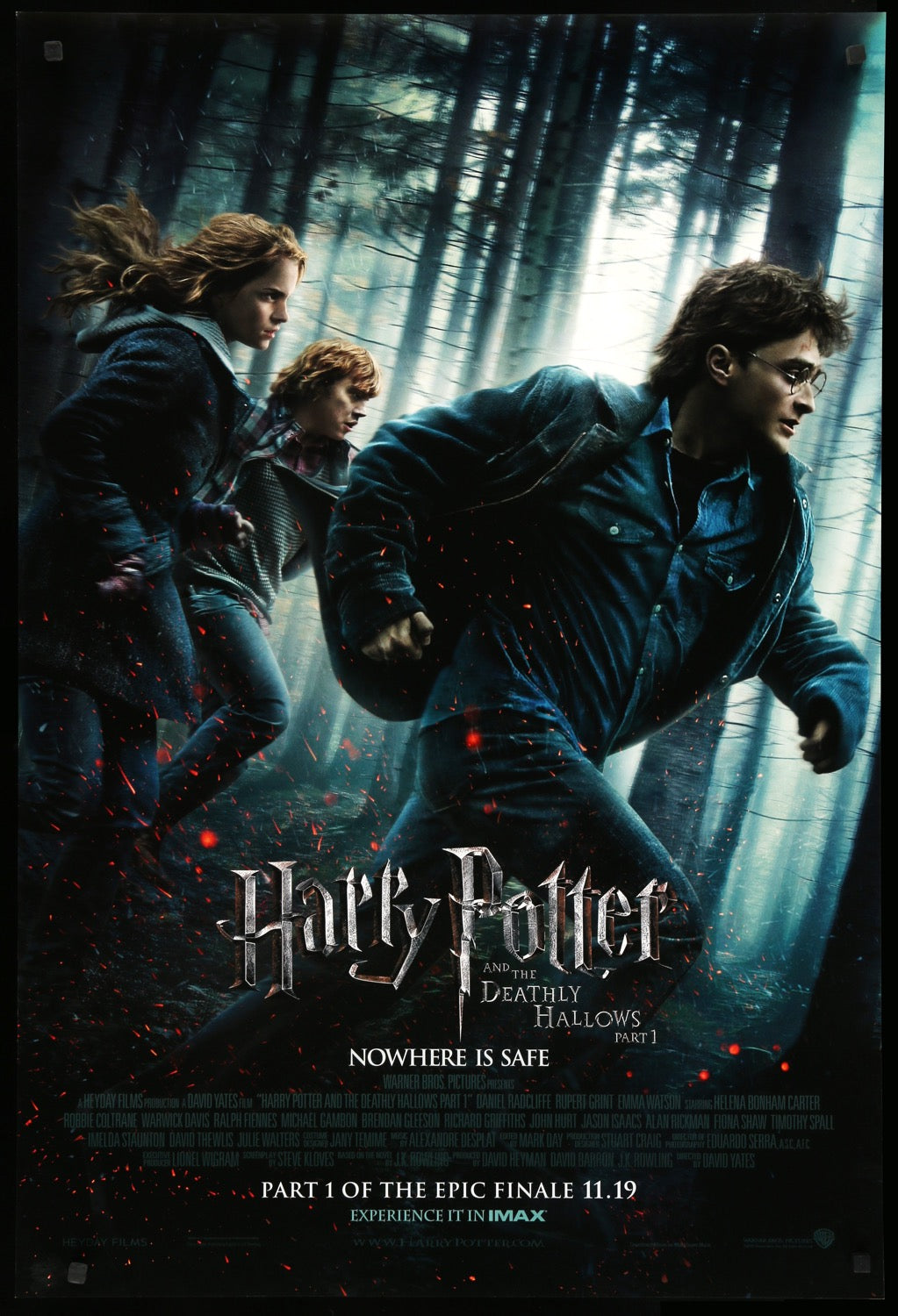 Harry Potter and the Deathly Hallows - Part 1 (2010) original movie poster for sale at Originalfilmart