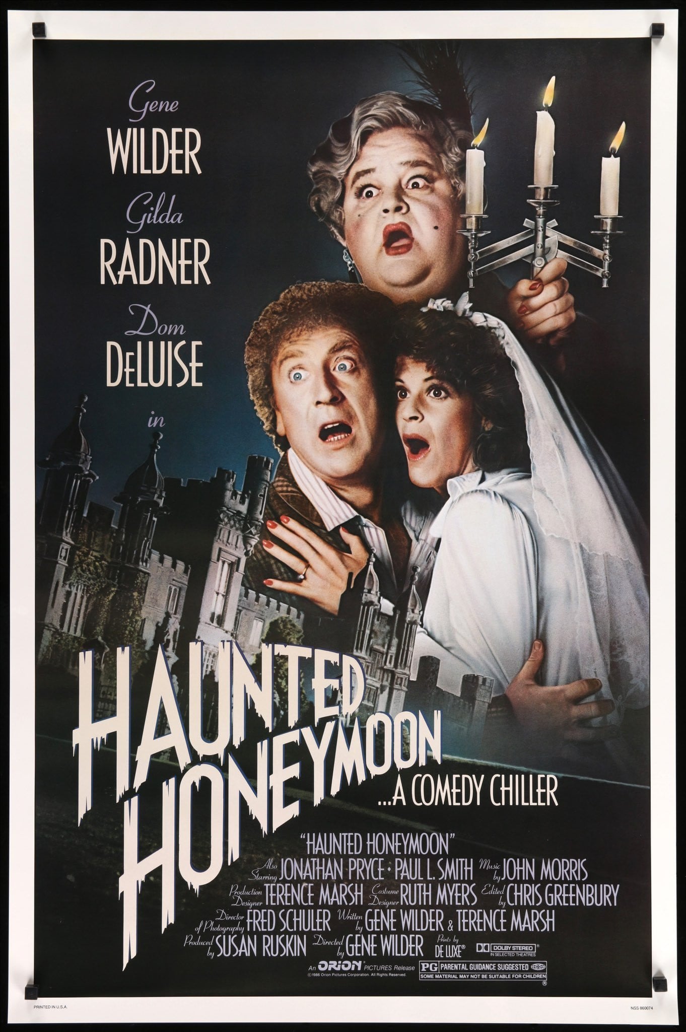 Haunted Honeymoon (1986) original movie poster for sale at Originalfilmart