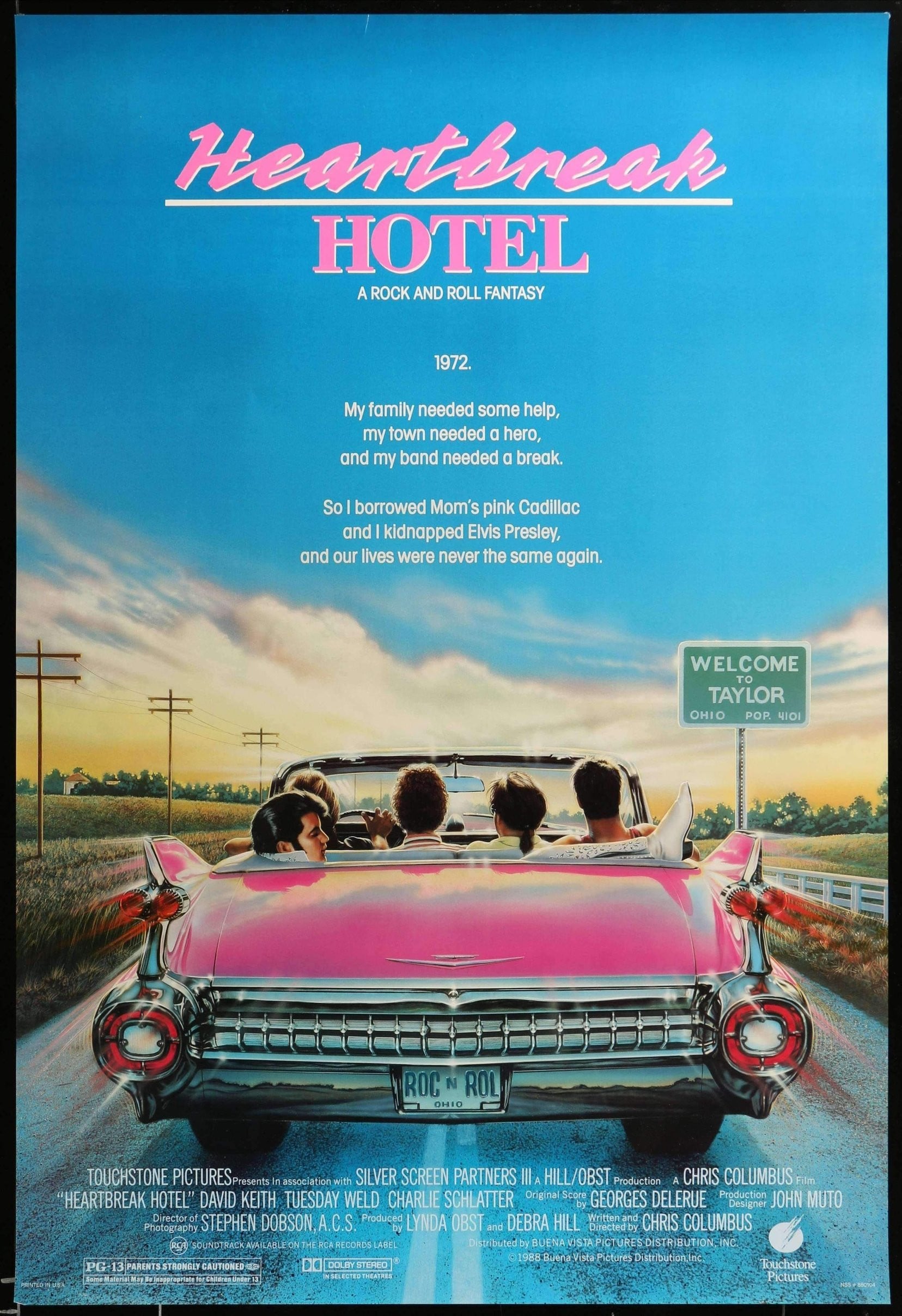Heartbreak Hotel (1988) original movie poster for sale at Originalfilmart