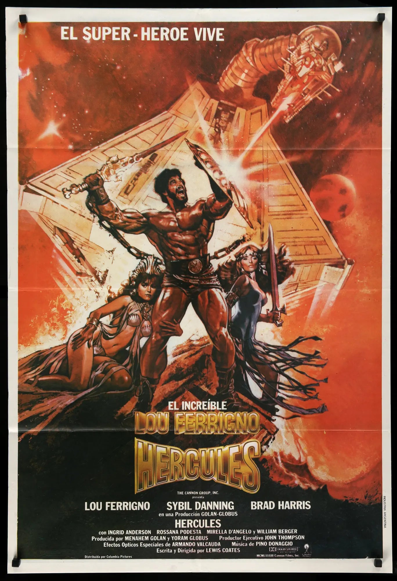 Hercules (1983) original movie poster for sale at Originalfilmart