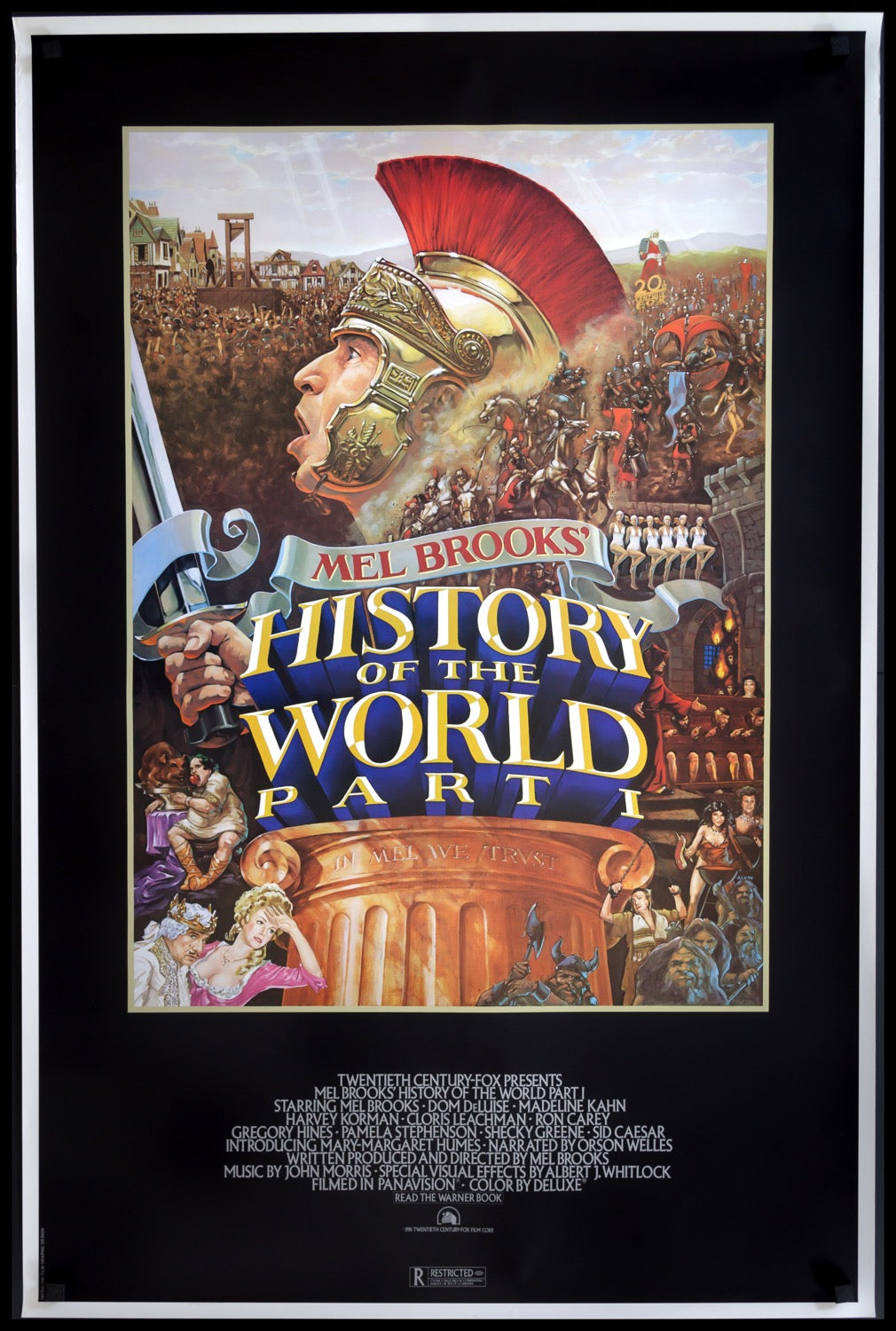 History of the World Part 1 (1981) original movie poster for sale at Originalfilmart