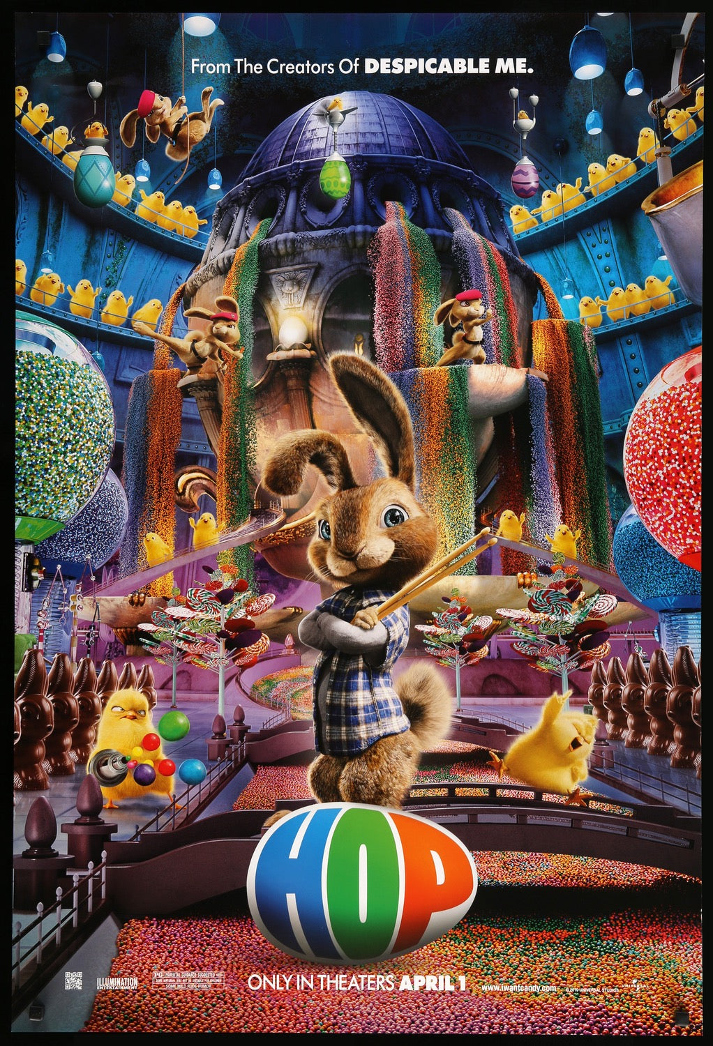 Hop (2011) original movie poster for sale at Originalfilmart