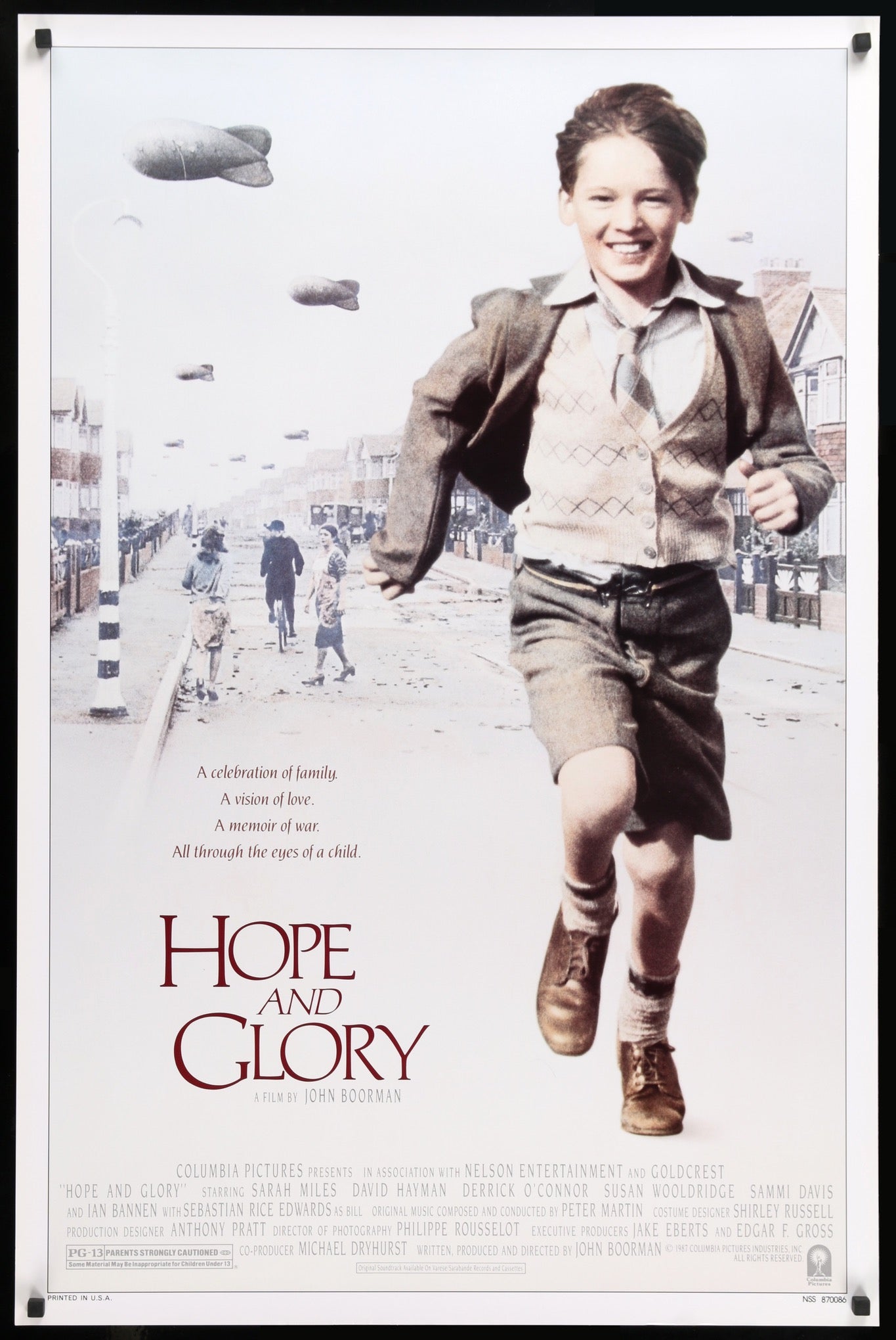 Hope and Glory (1987) original movie poster for sale at Originalfilmart