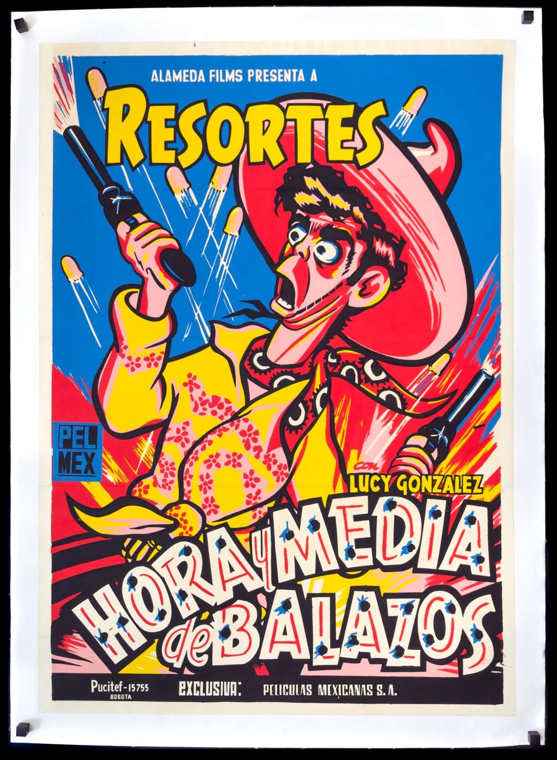 Hora y media de balazos (1957) original movie poster for sale at Originalfilmart