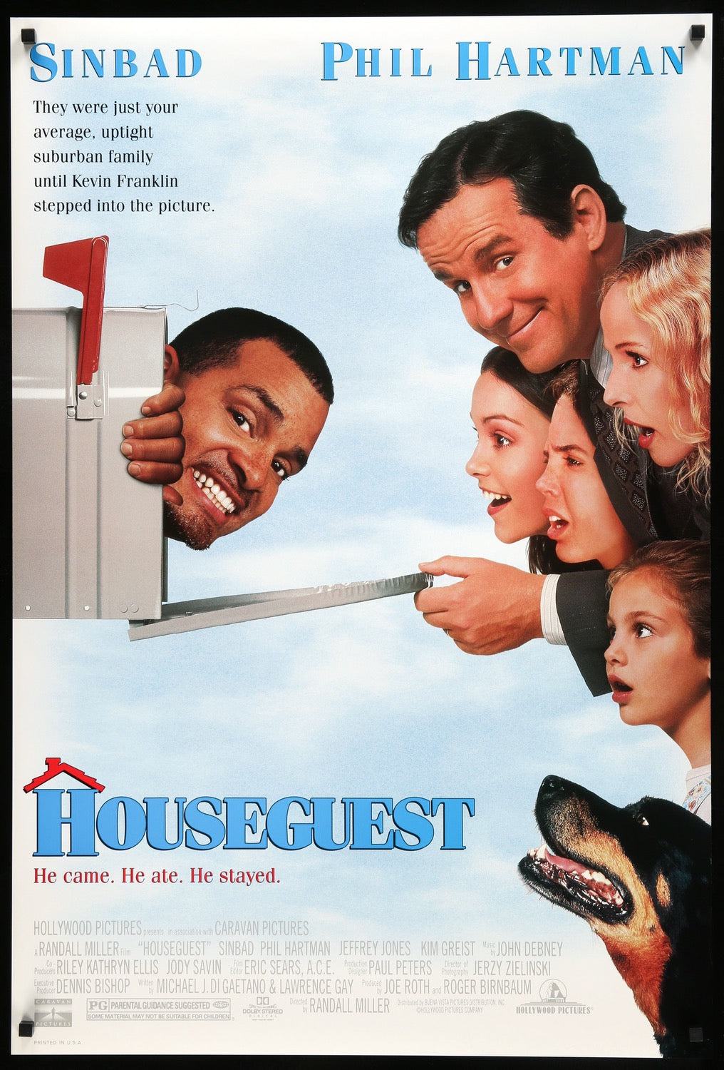 Houseguest (1995) original movie poster for sale at Originalfilmart