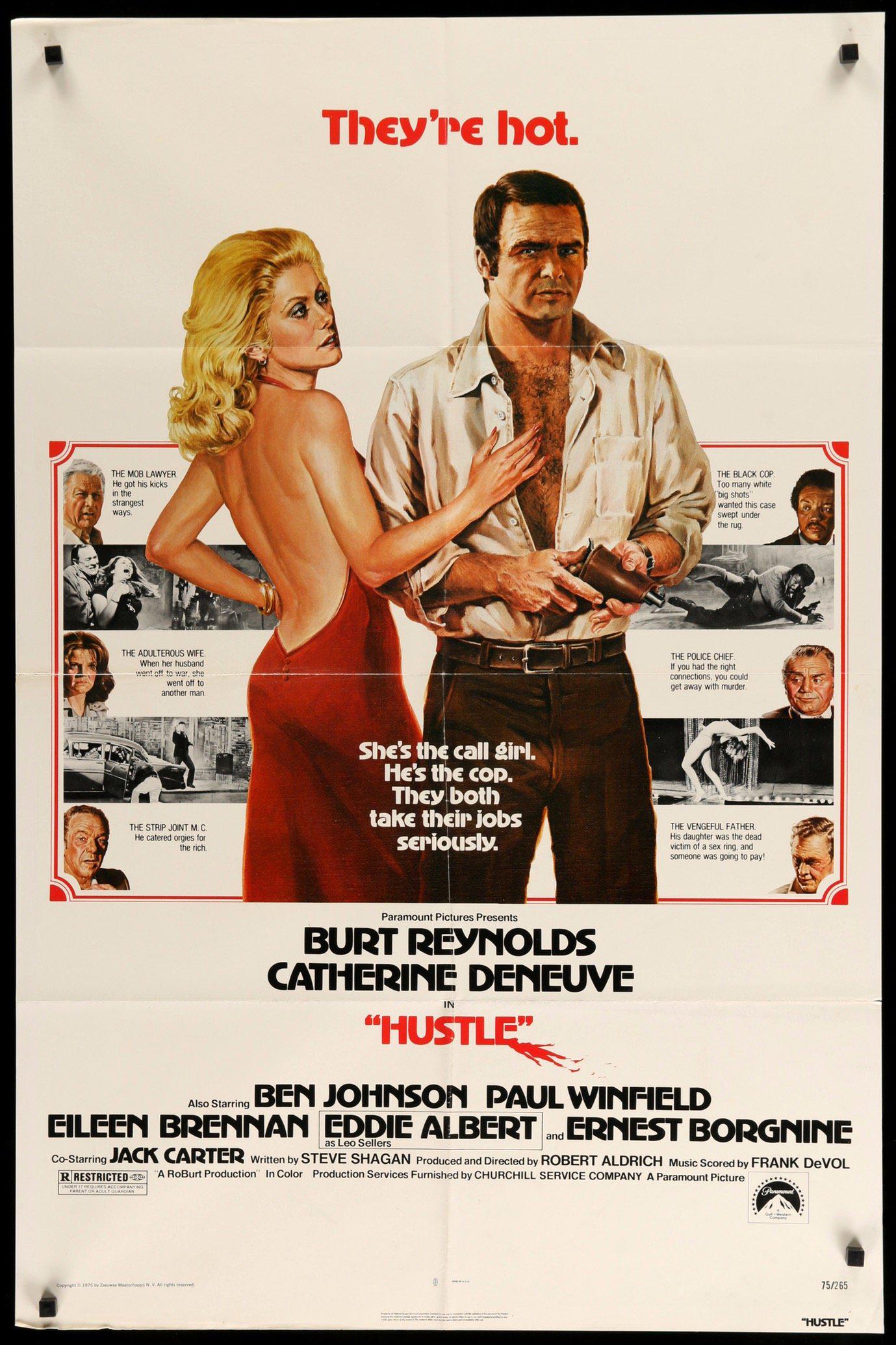 Hustle (1975) original movie poster for sale at Originalfilmart