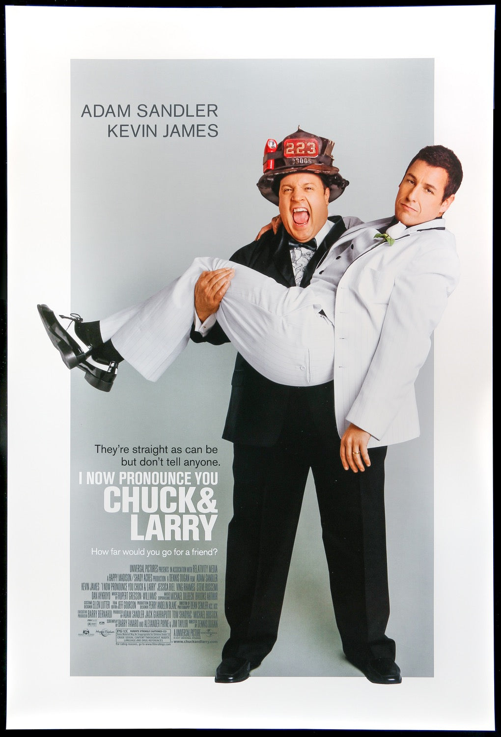 I Now Pronounce You Chuck &amp; Larry (2007) original movie poster for sale at Originalfilmart