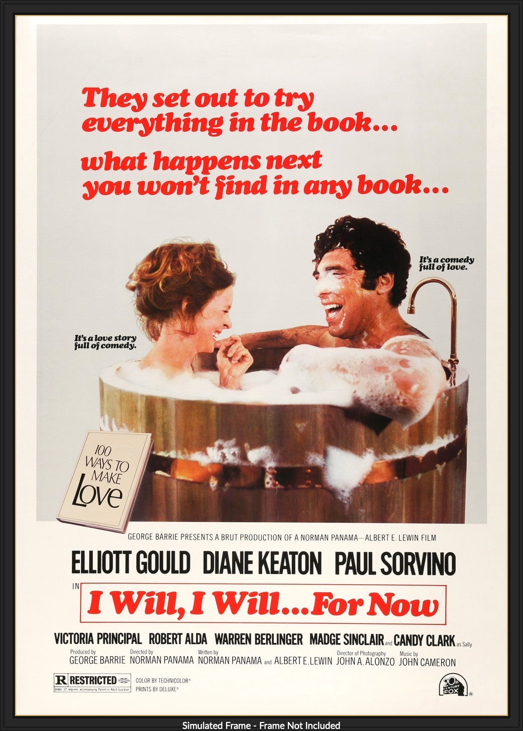 I Will, I Will... For Now (1976) original movie poster for sale at Originalfilmart