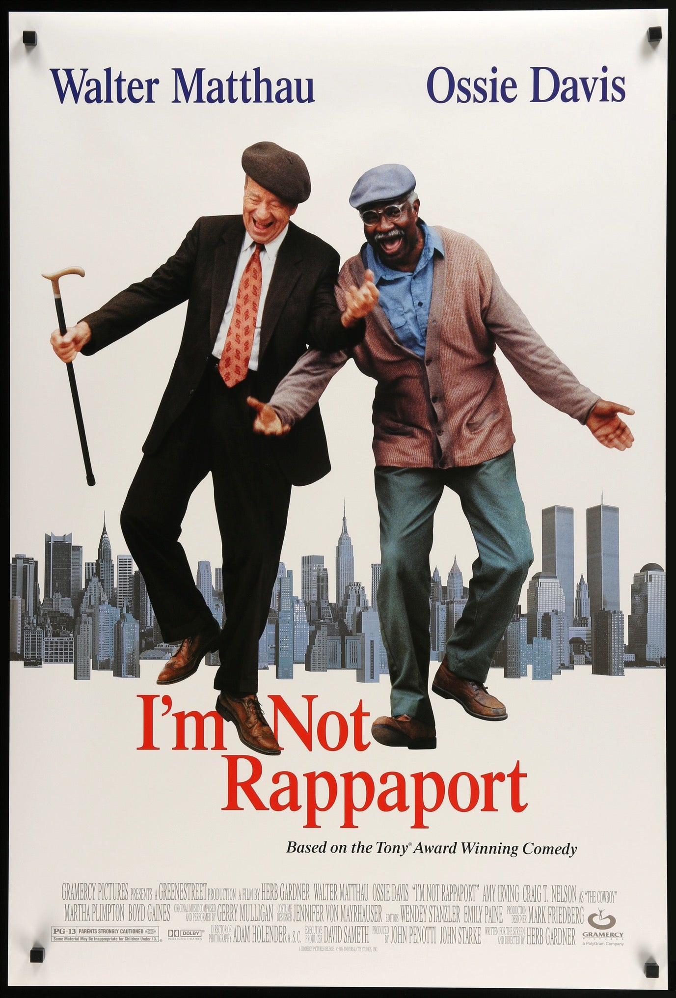 I'm Not Rappaport (1996) original movie poster for sale at Originalfilmart