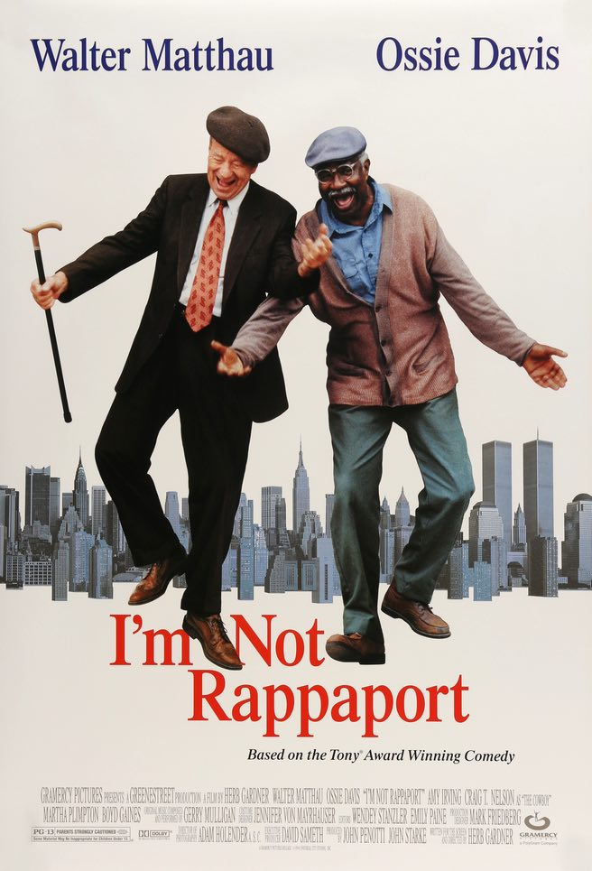 I'm Not Rappaport (1996) original movie poster for sale at Originalfilmart