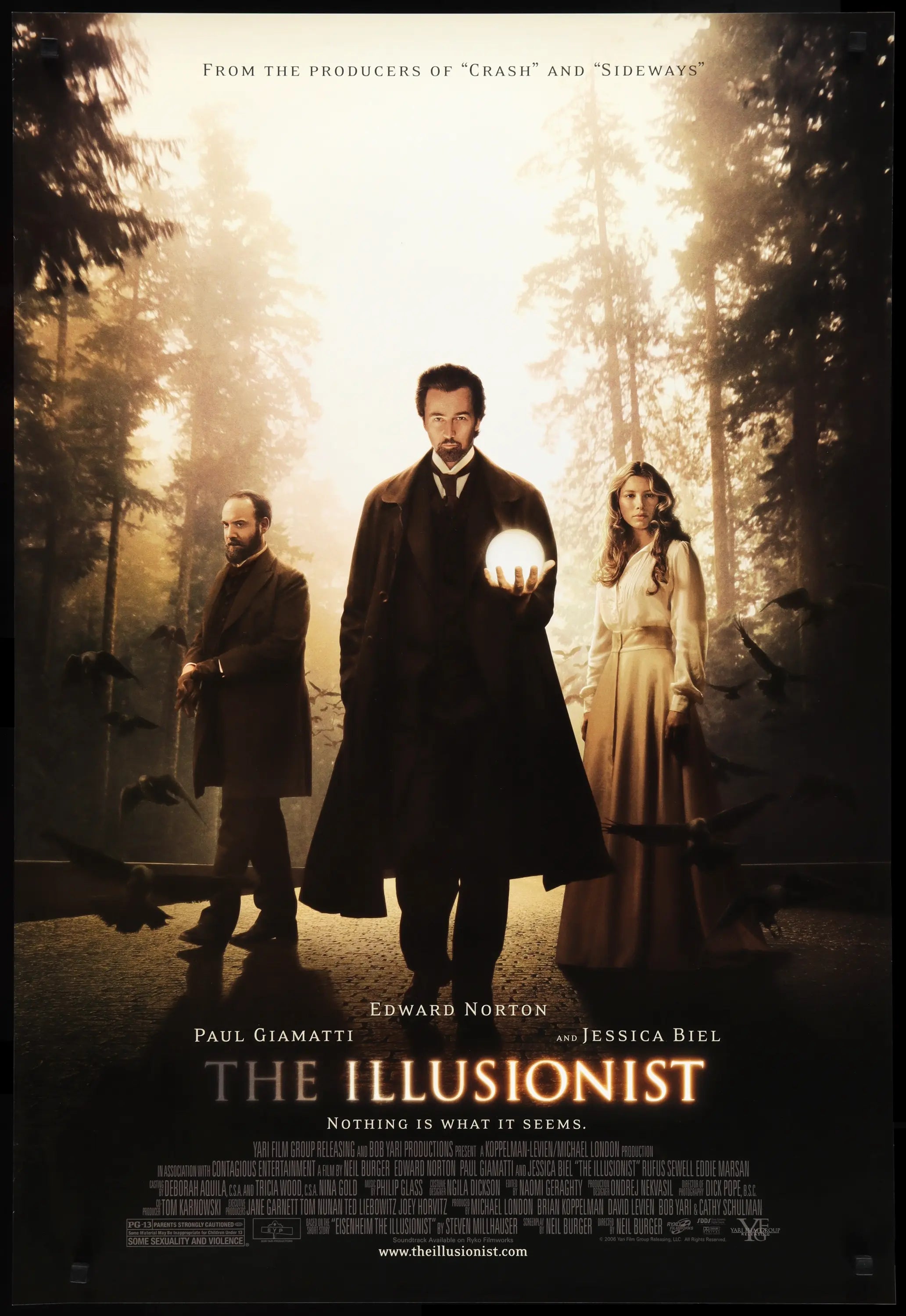 Illusionist (2006) original movie poster for sale at Originalfilmart