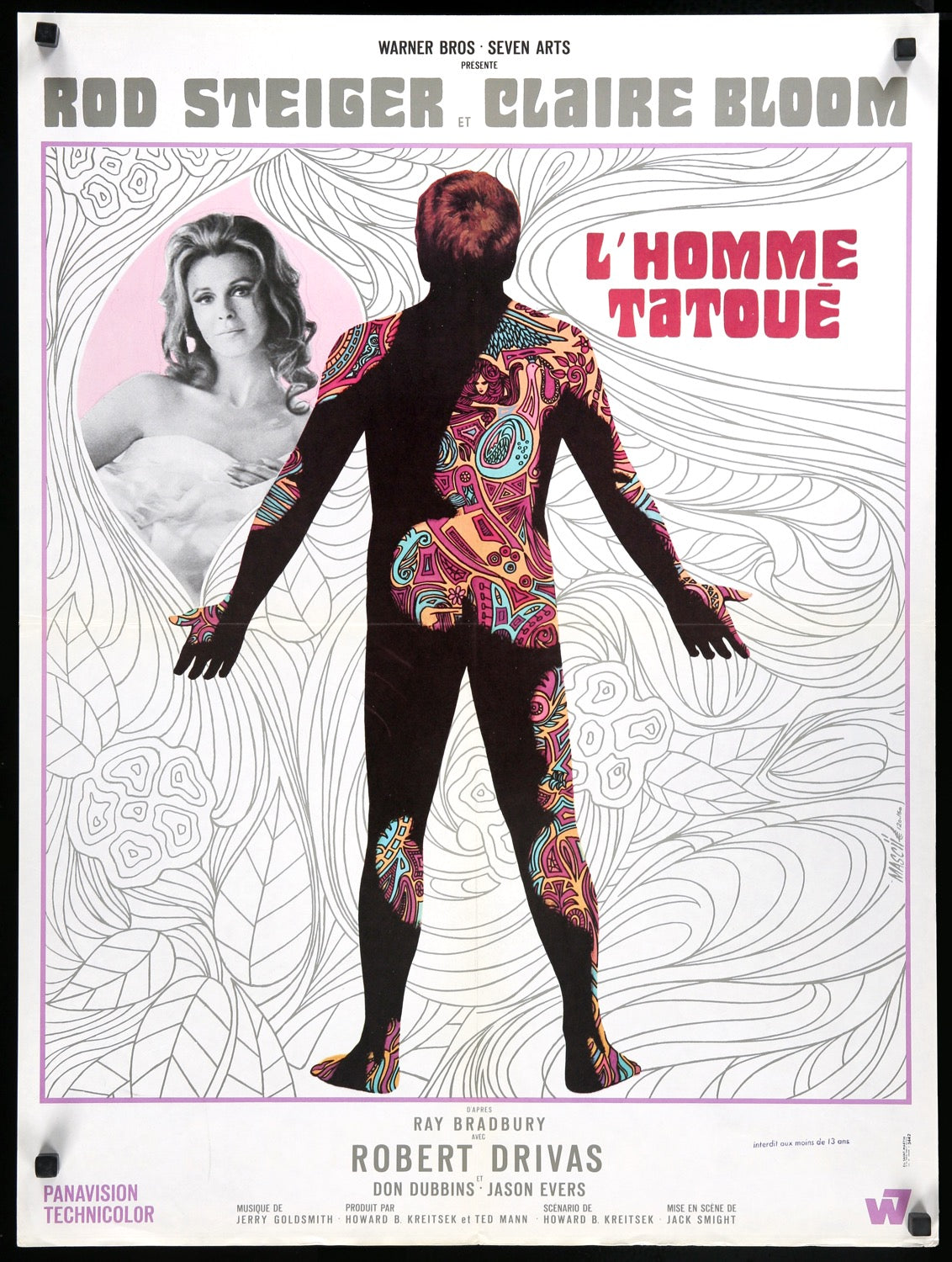 Illustrated Man (1969) original movie poster for sale at Originalfilmart