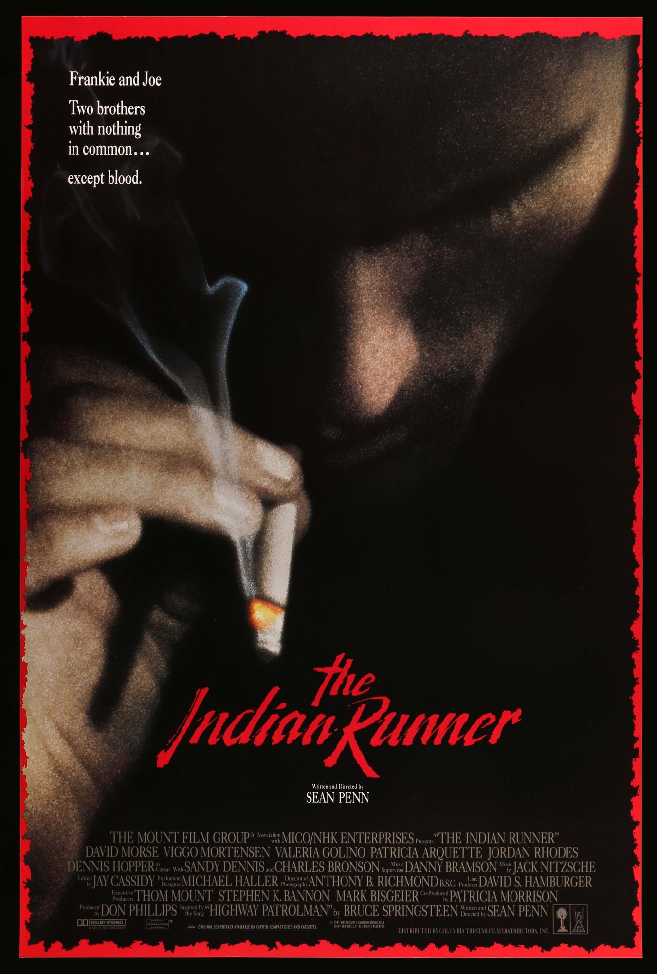 Indian Runner (1991) original movie poster for sale at Originalfilmart