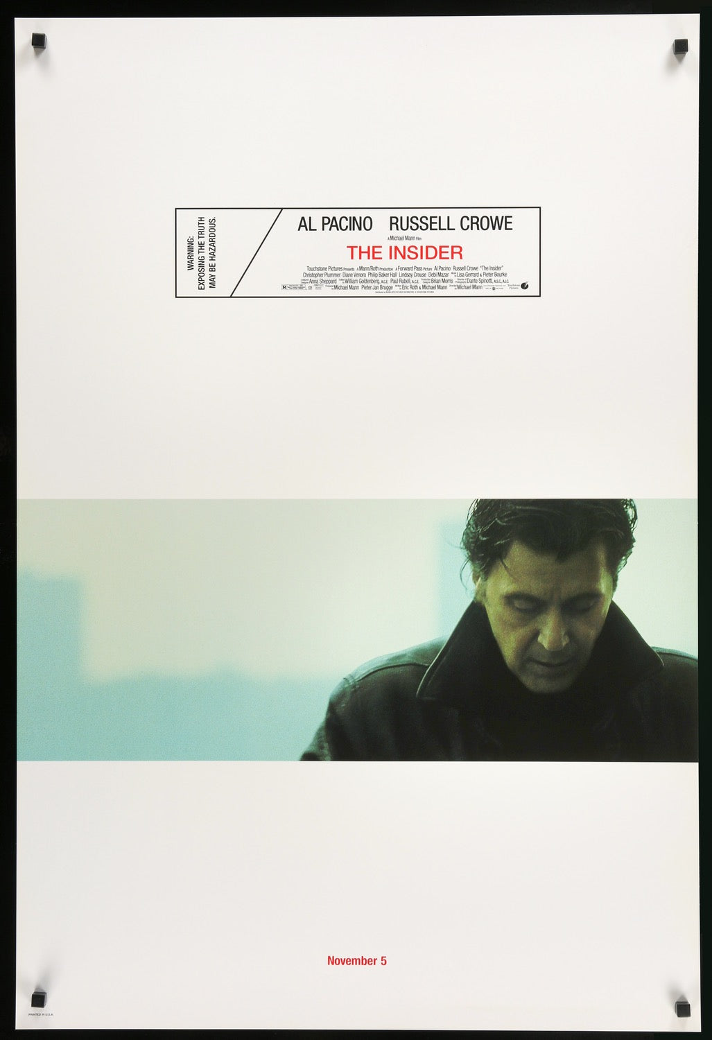 Insider (1999) original movie poster for sale at Originalfilmart