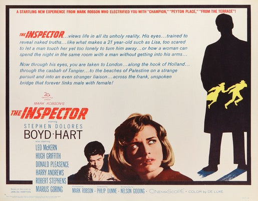 Inspector (1962) original movie poster for sale at Originalfilmart