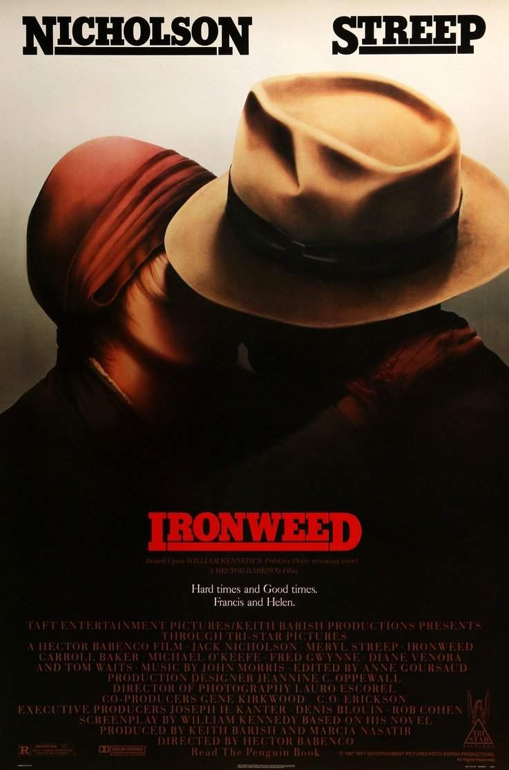 Ironweed (1987) original movie poster for sale at Originalfilmart
