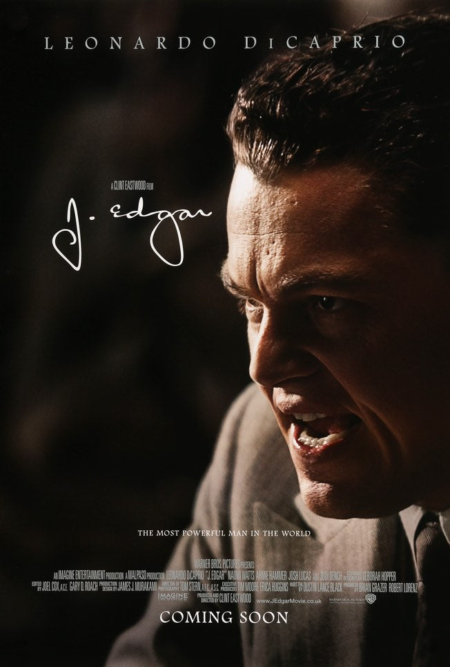 J. Edgar (2011) original movie poster for sale at Originalfilmart
