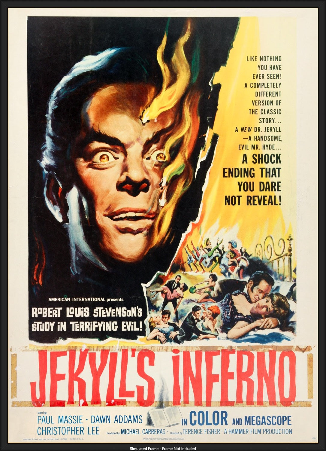 Two Faces of Dr. Jekyll (1960) original movie poster for sale at Originalfilmart