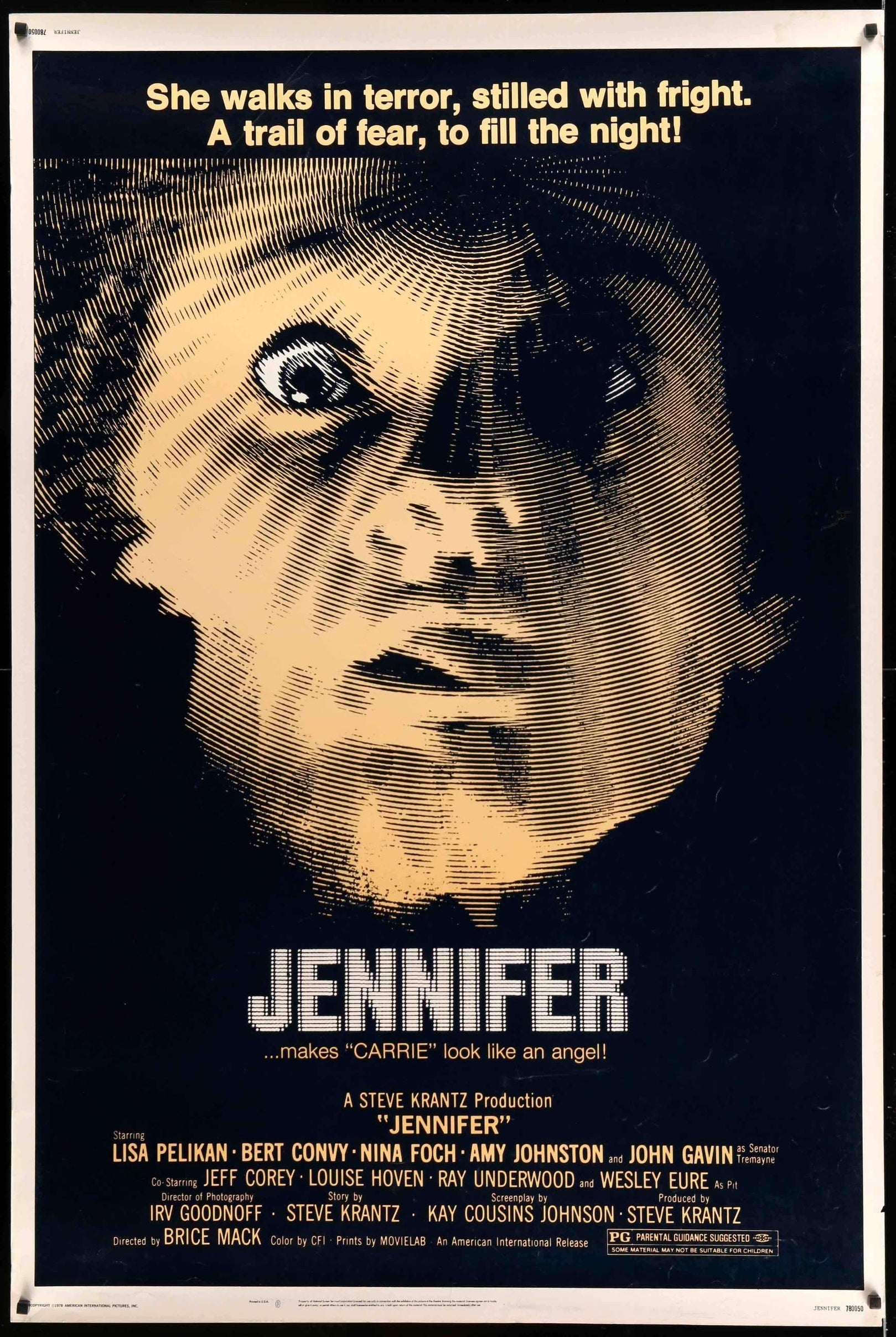 Jennifer (1978) original movie poster for sale at Originalfilmart