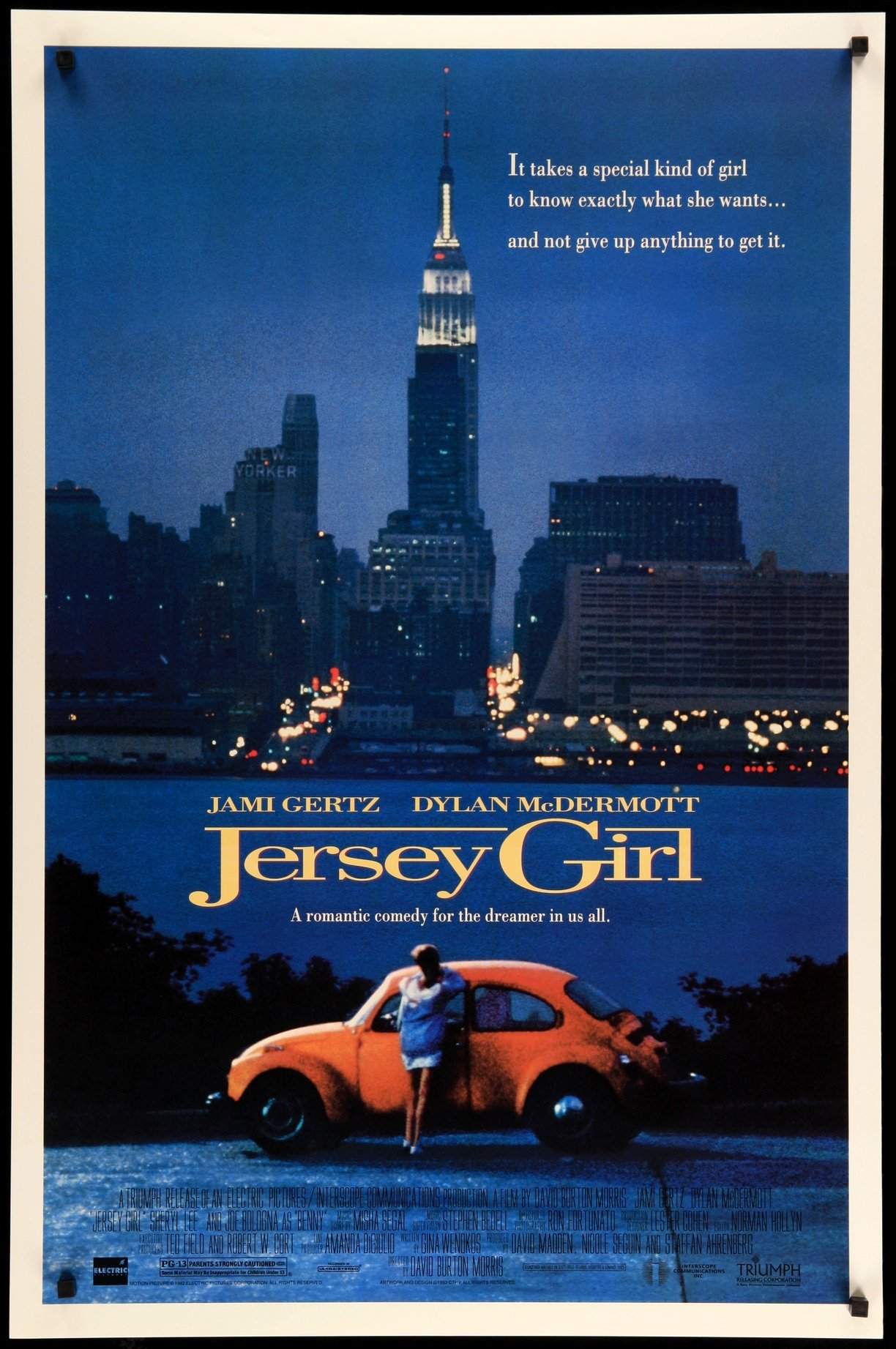 Jersey Girl (1992) original movie poster for sale at Originalfilmart