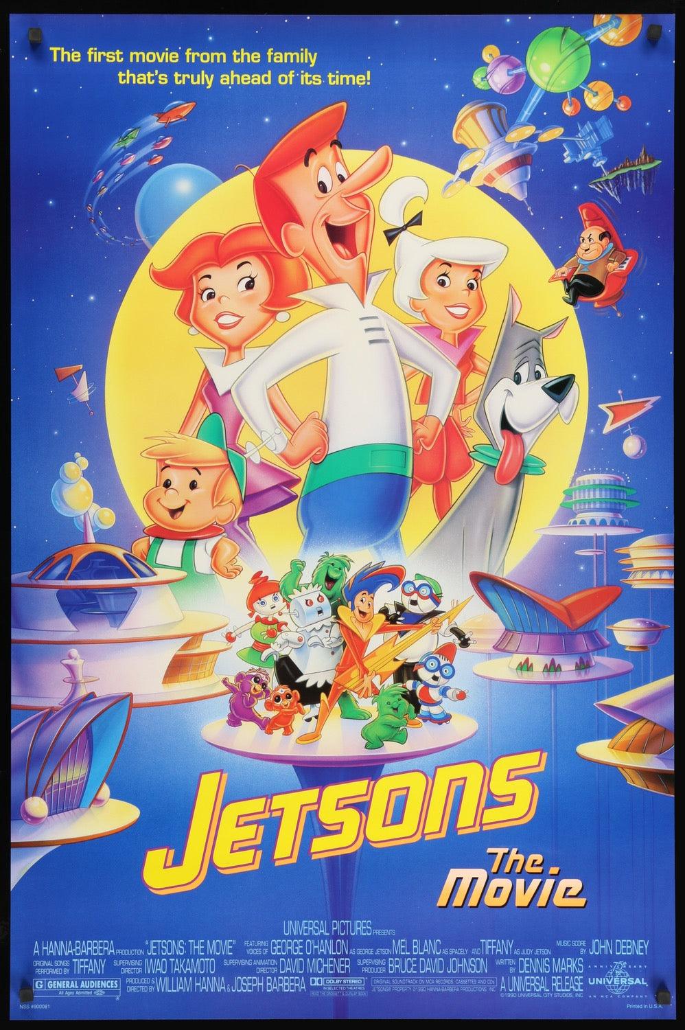 Jetsons: The Movie (1990) original movie poster for sale at Originalfilmart