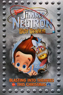 Jimmy Neutron: Boy Genius (2001) original movie poster for sale at Originalfilmart