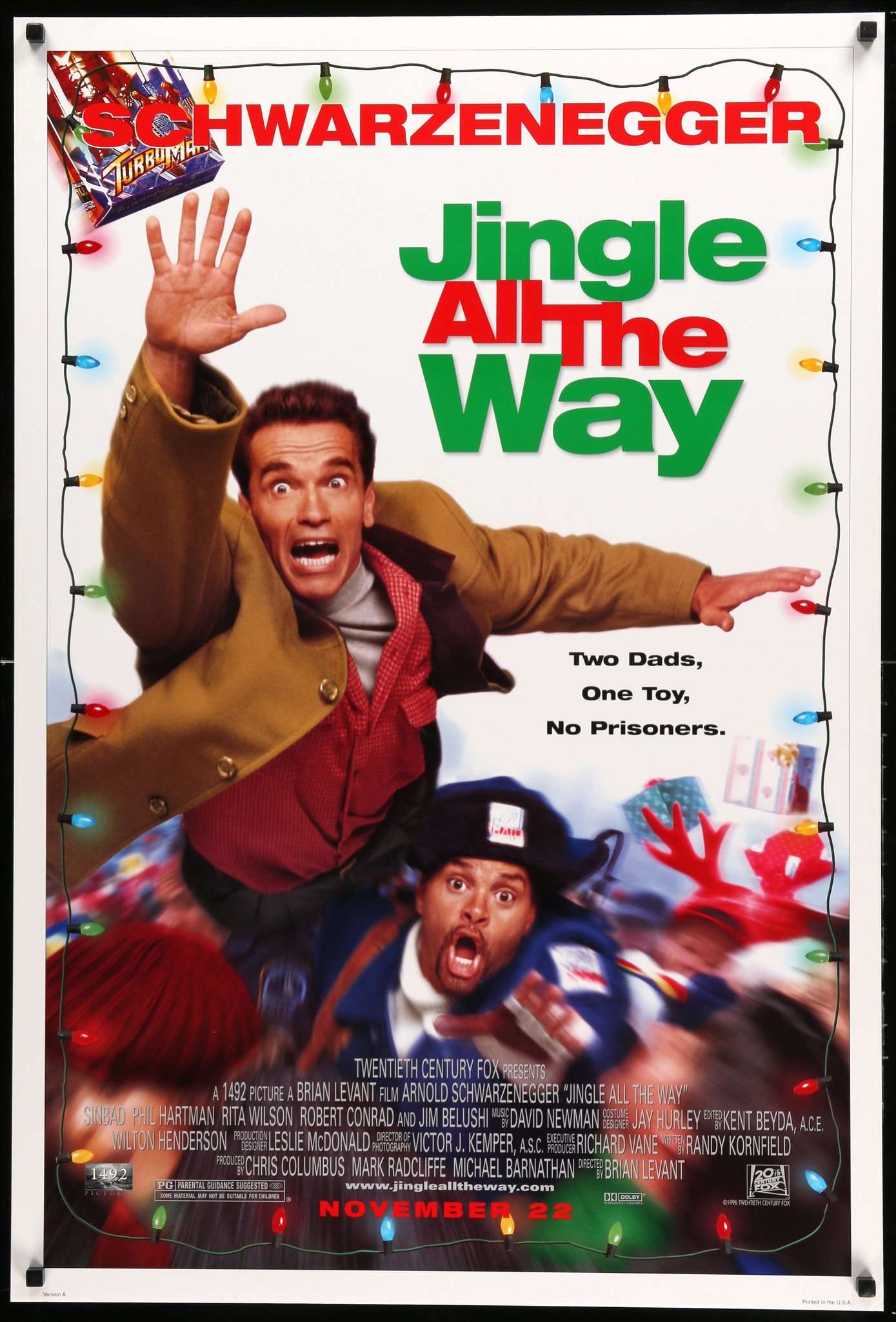 Jingle All the Way (1996) original movie poster for sale at Originalfilmart