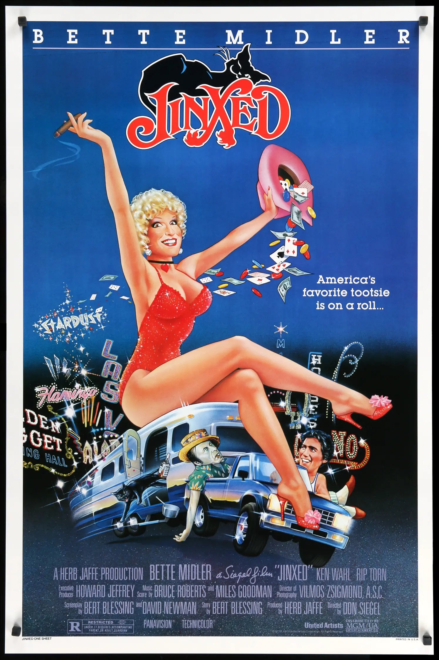 Jinxed (1982) original movie poster for sale at Originalfilmart