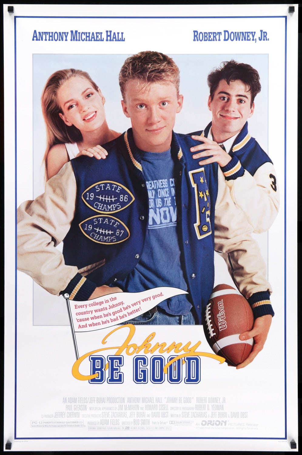 Johnny Be Good (1988) original movie poster for sale at Originalfilmart