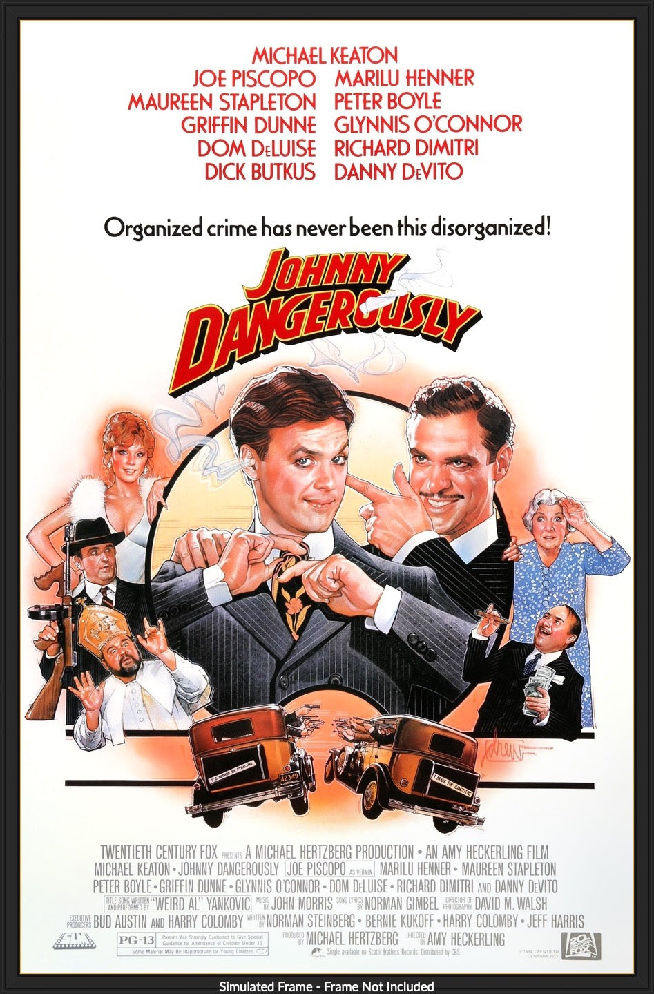 Johnny Dangerously (1984) original movie poster for sale at Originalfilmart