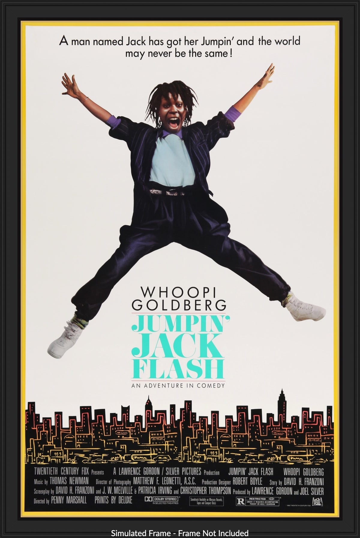 Jumpin' Jack Flash (1986) original movie poster for sale at Originalfilmart