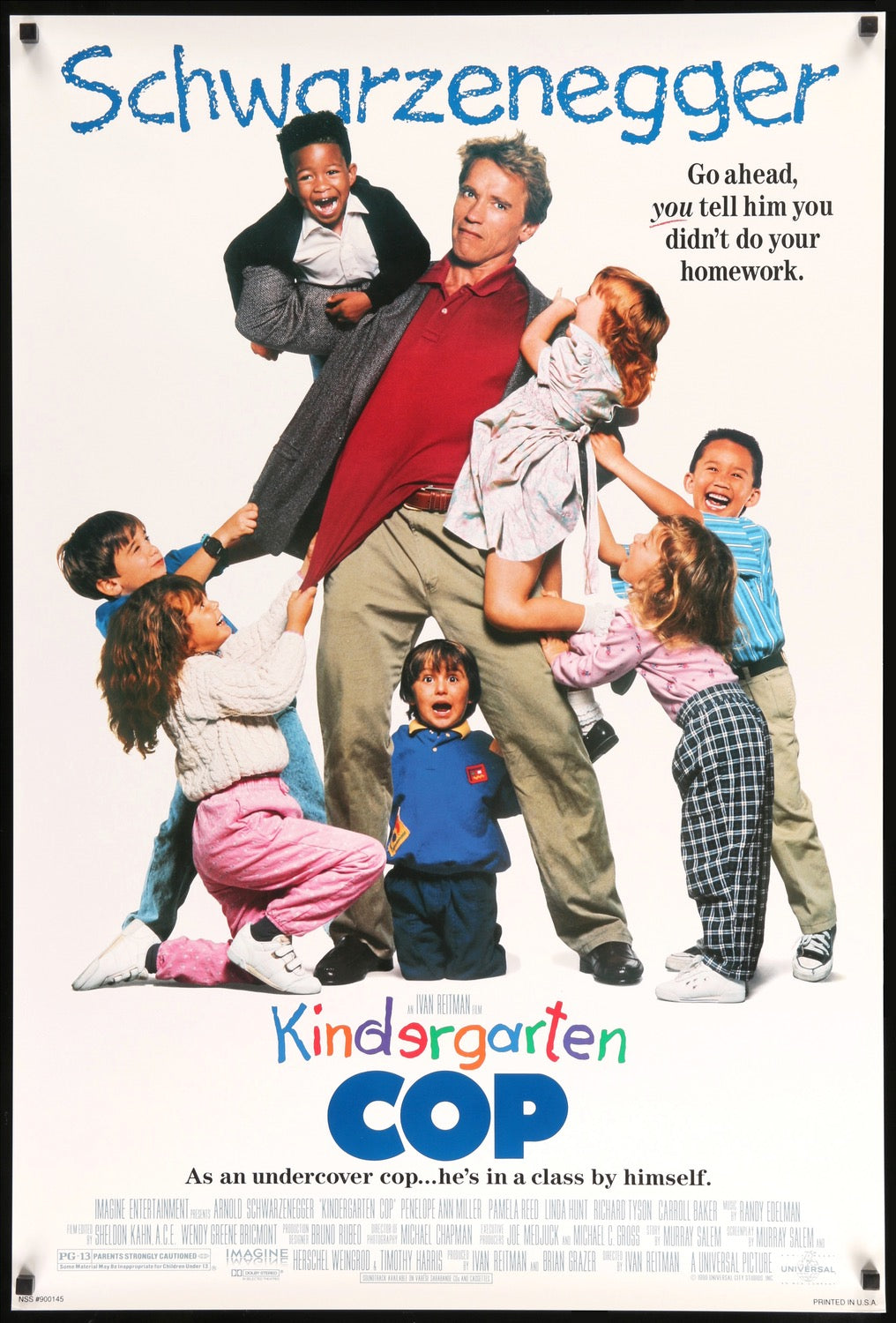 Kindergarten Cop (1990) original movie poster for sale at Originalfilmart