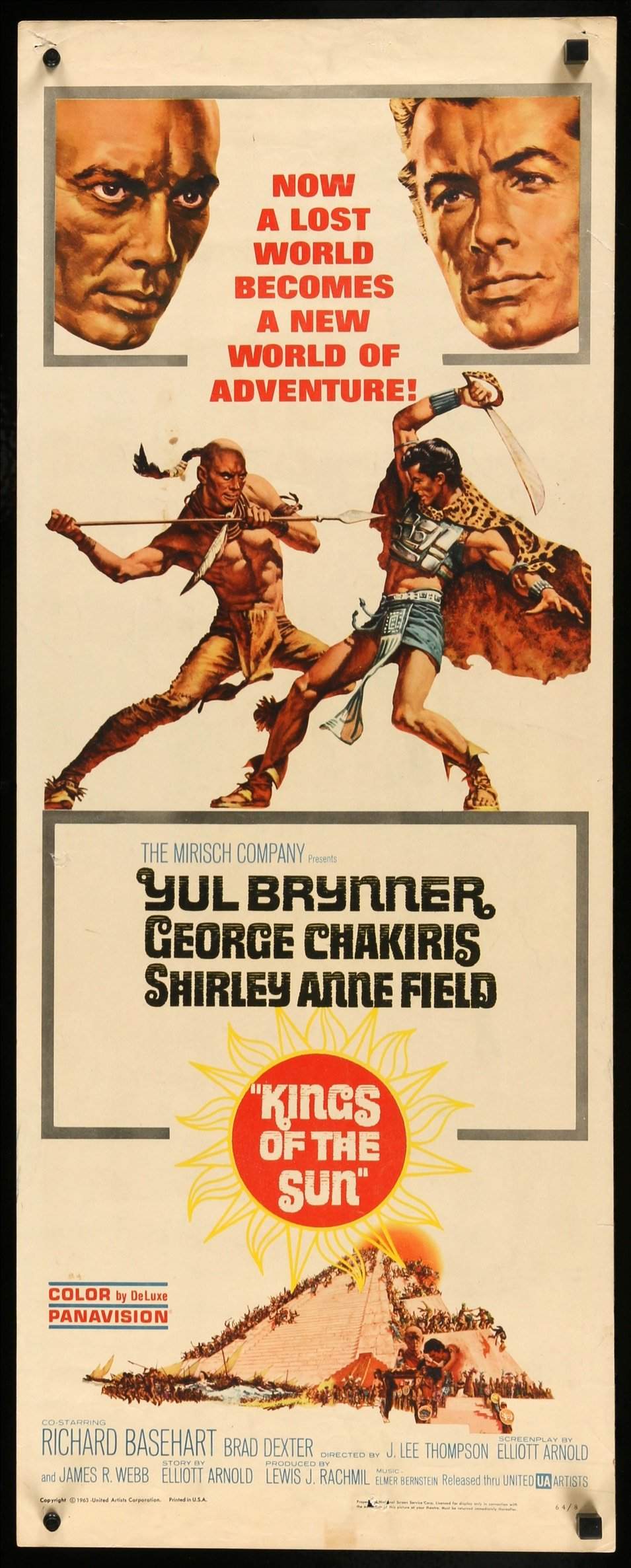 Kings of the Sun (1963) original movie poster for sale at Originalfilmart