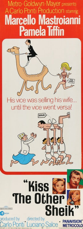 Kiss the Other Sheik (1965) original movie poster for sale at Originalfilmart
