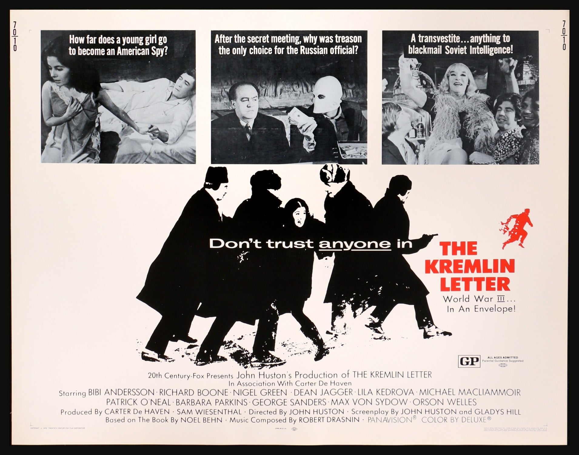Kremlin Letter (1970) original movie poster for sale at Originalfilmart