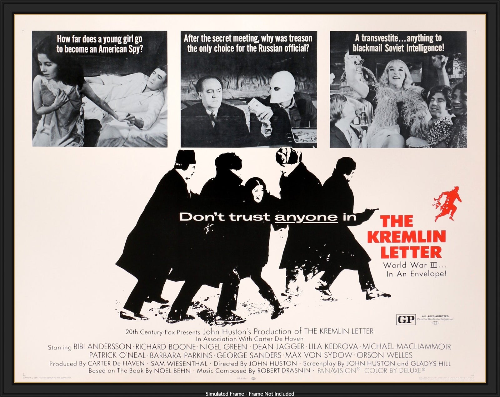 Kremlin Letter (1970) original movie poster for sale at Originalfilmart