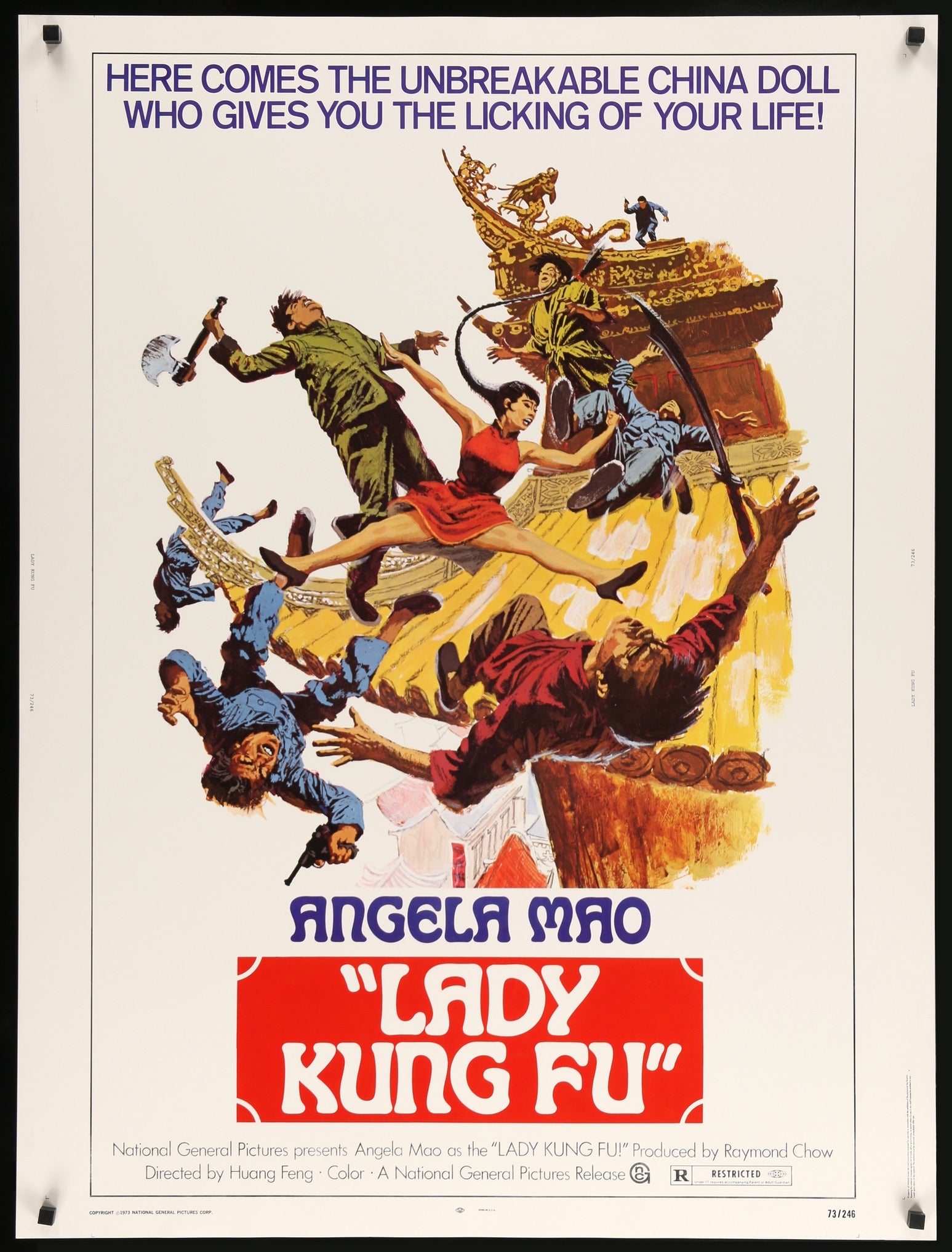 Lady Kung Fu (1972) original movie poster for sale at Originalfilmart