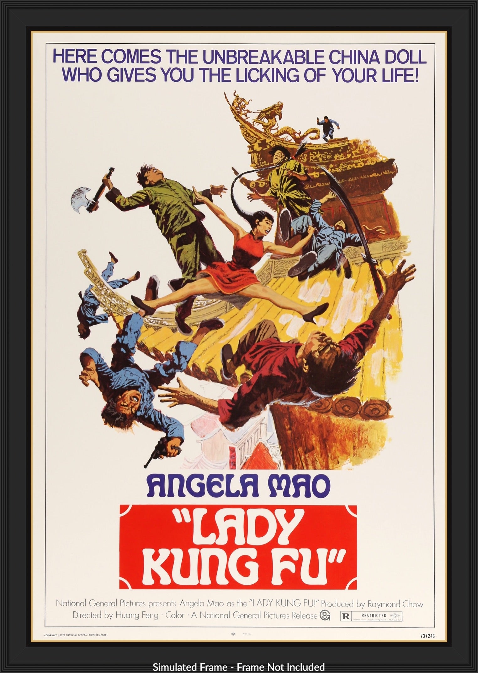 Lady Kung Fu (1972) original movie poster for sale at Originalfilmart