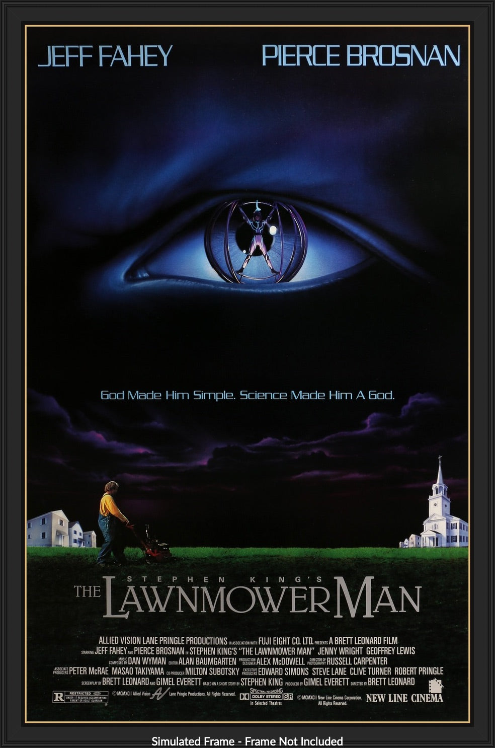Lawnmower Man (1992) original movie poster for sale at Originalfilmart