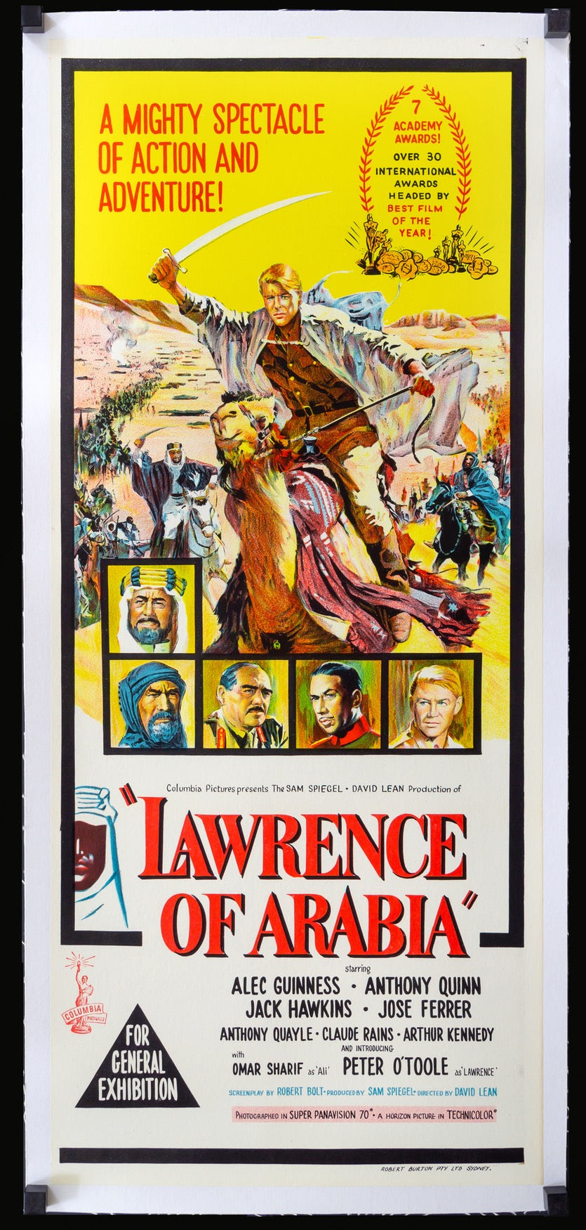 Lawrence of Arabia (1962) original movie poster for sale at Originalfilmart