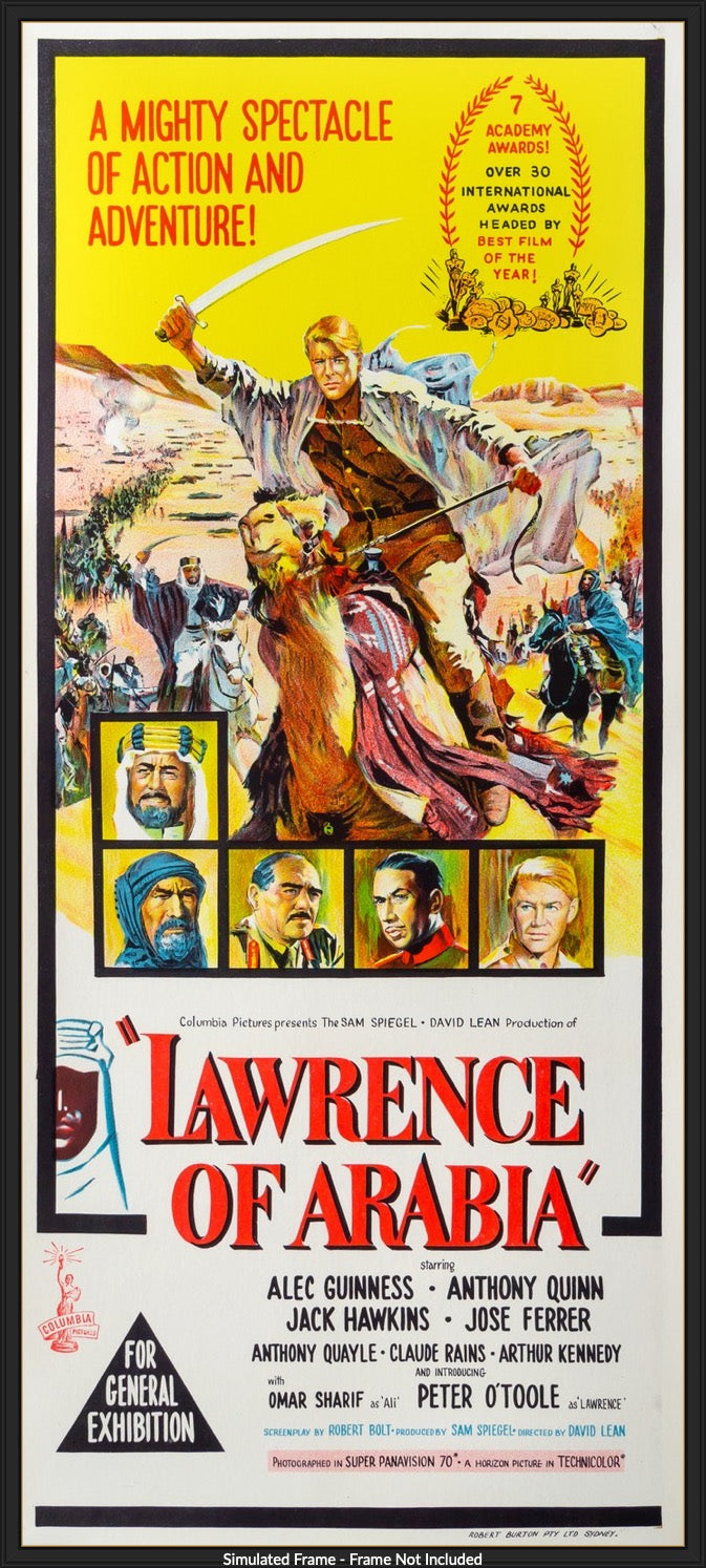 Lawrence of Arabia (1962) original movie poster for sale at Originalfilmart